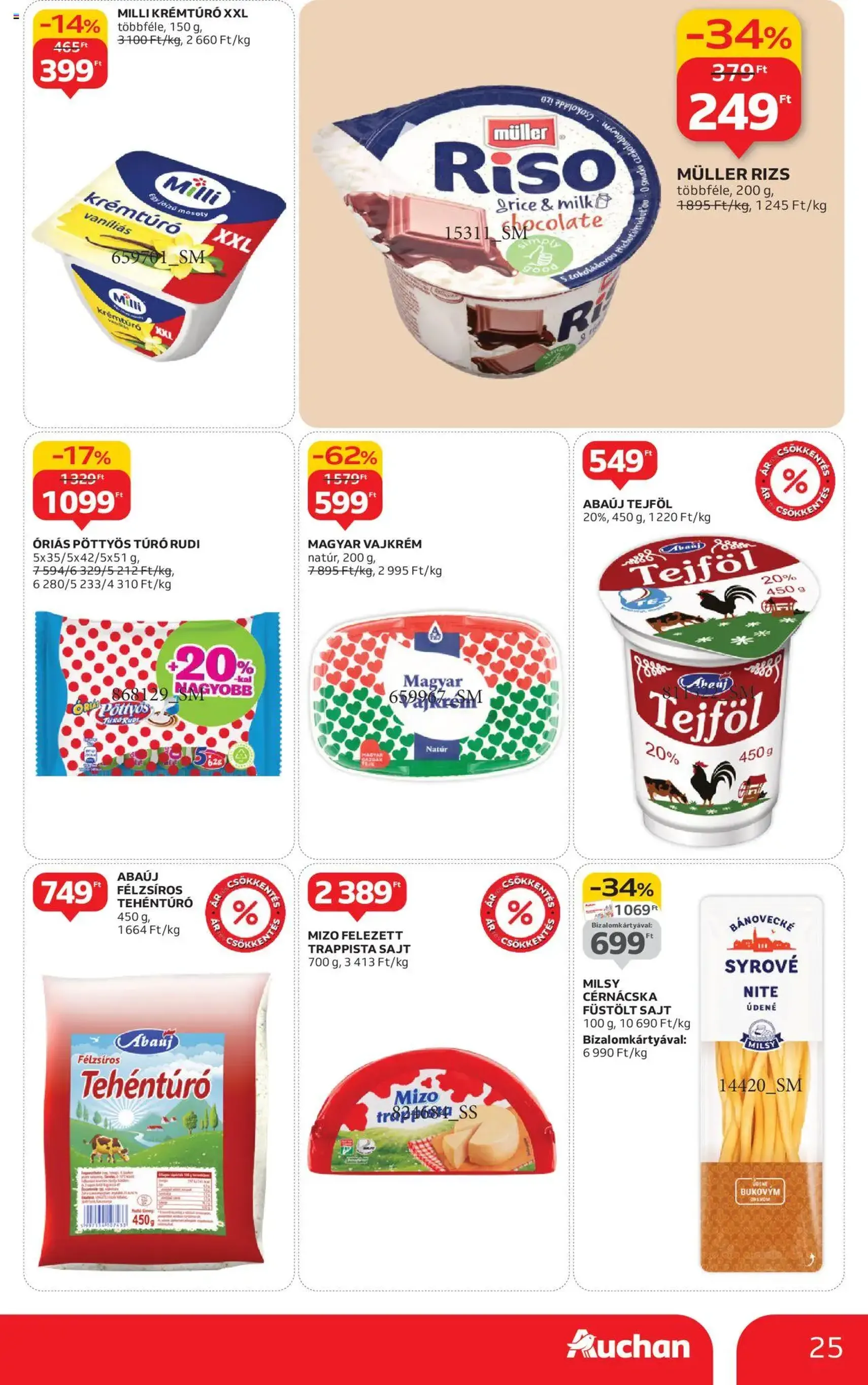Auchan Akciós újság - 2025.10.09. érvényes szórólap 25 oldal 64 oldalból