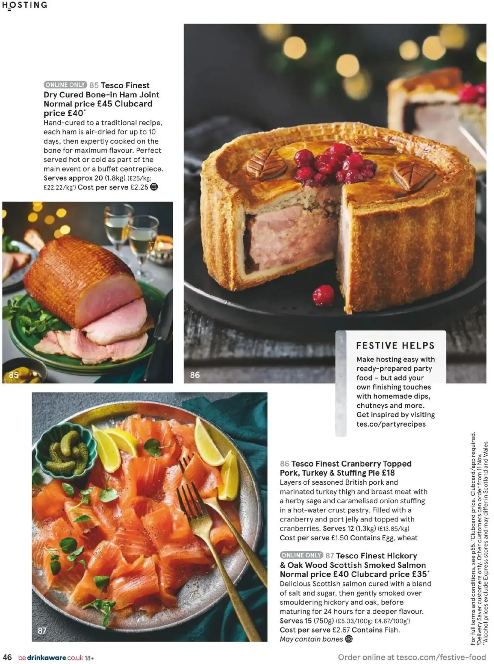 Tesco - Festive Food to Order brochure 2025 - valid flyer from 01/10/2025, page 46 of 56