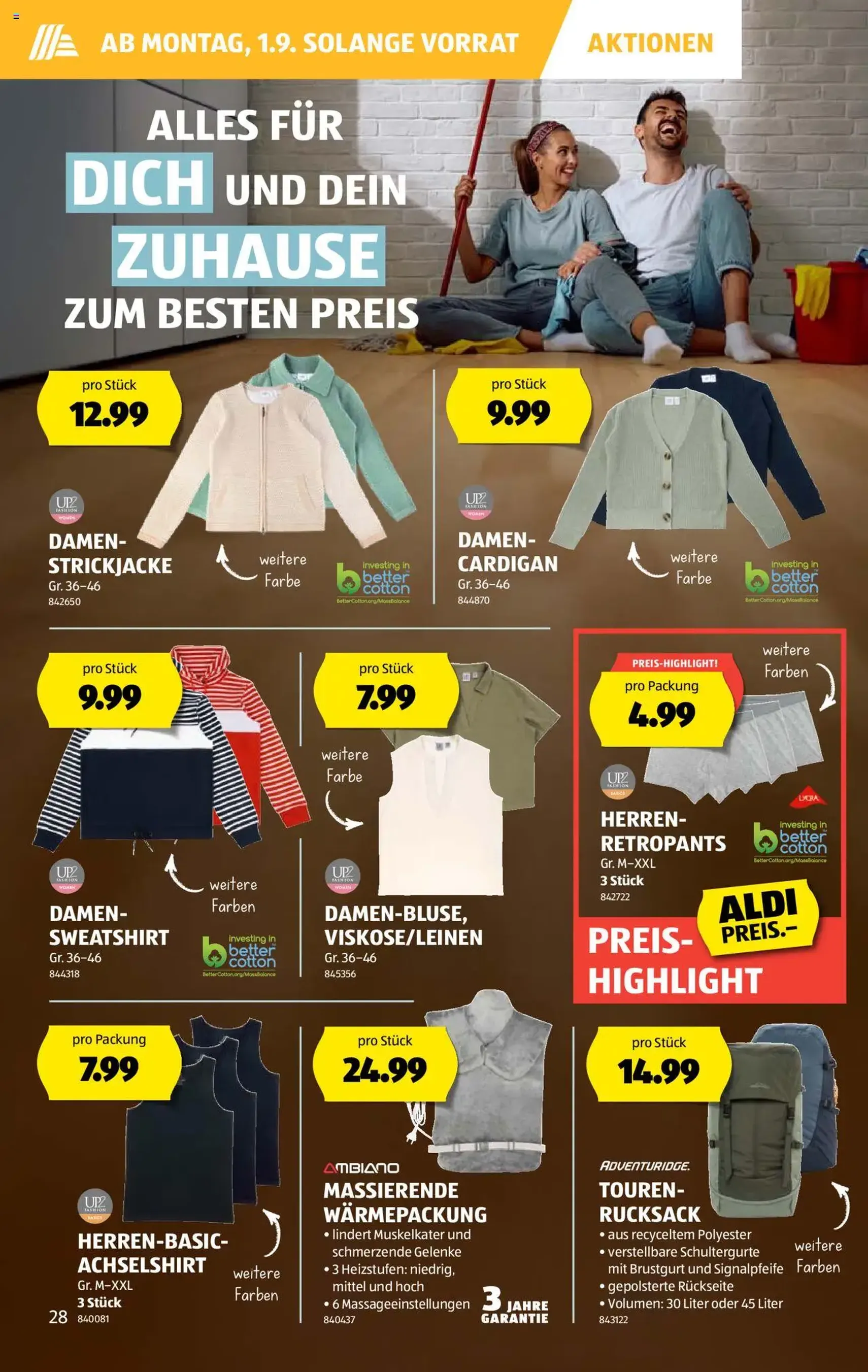 Aldi Aktionen - Gültiger Prospekt ab 28.08.2025, Seite 28 von insgesamt 35 Aldi Aktionen - Gültiger Prospekt ab 28.08.2025, Seite 28 von insgesamt 35