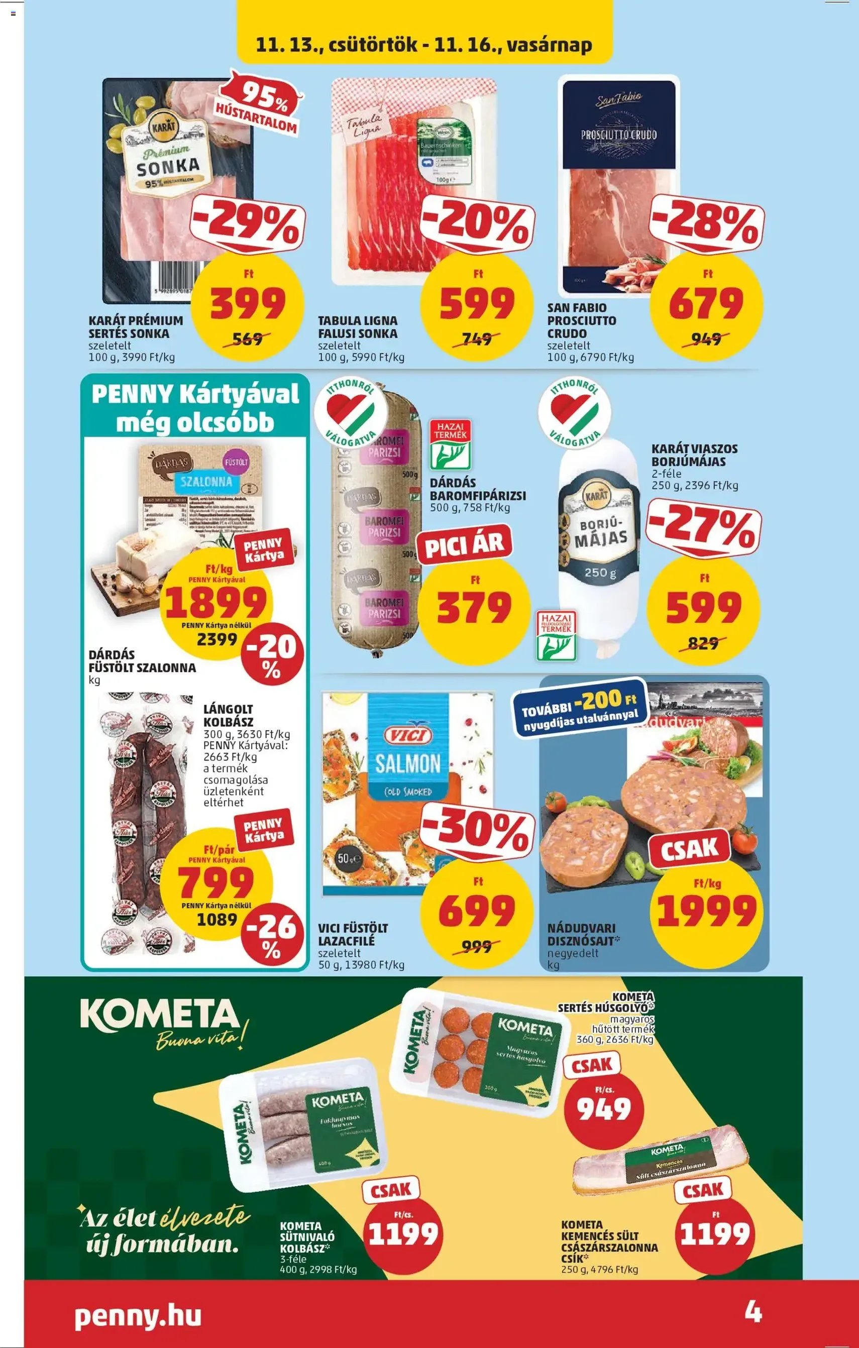 PENNY Akciós újság - 2025.11.13. érvényes szórólap 6 oldal 45 oldalból