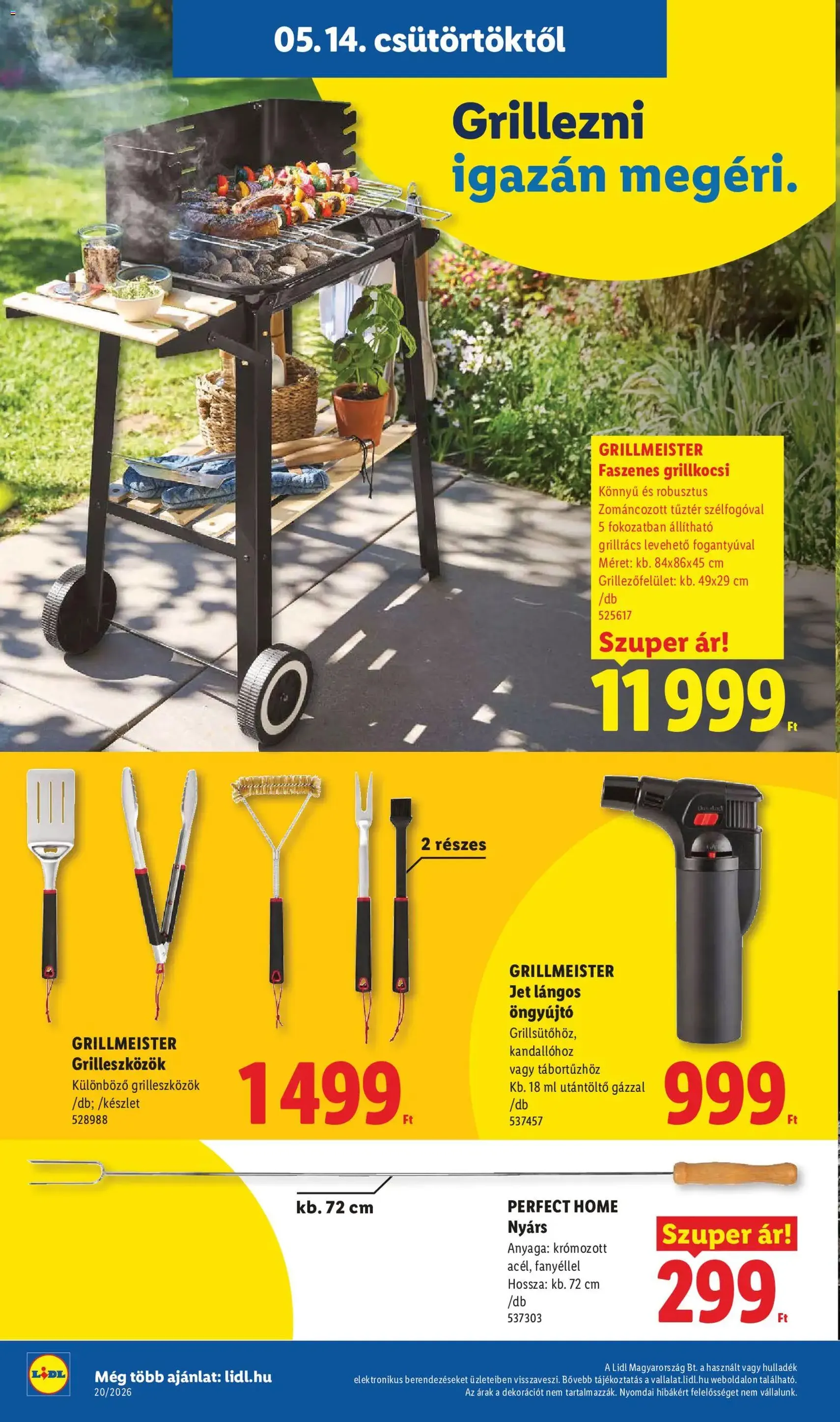 Lidl akciós újság - 2026.05.14. érvényes szórólap 32 oldal 68 oldalból