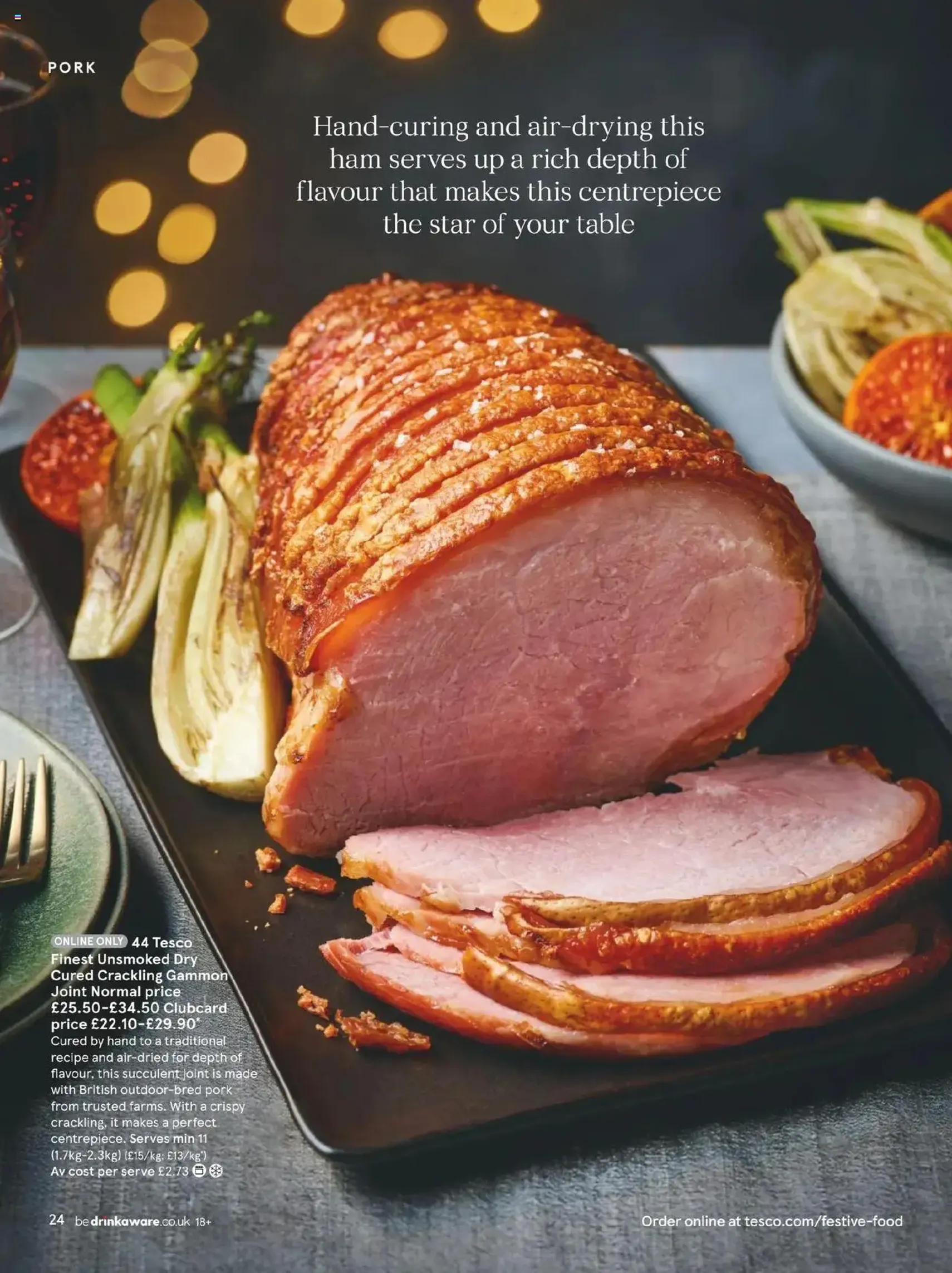 Tesco - Festive Food to Order brochure 2025 - valid flyer from 01/10/2025, page 24 of 56