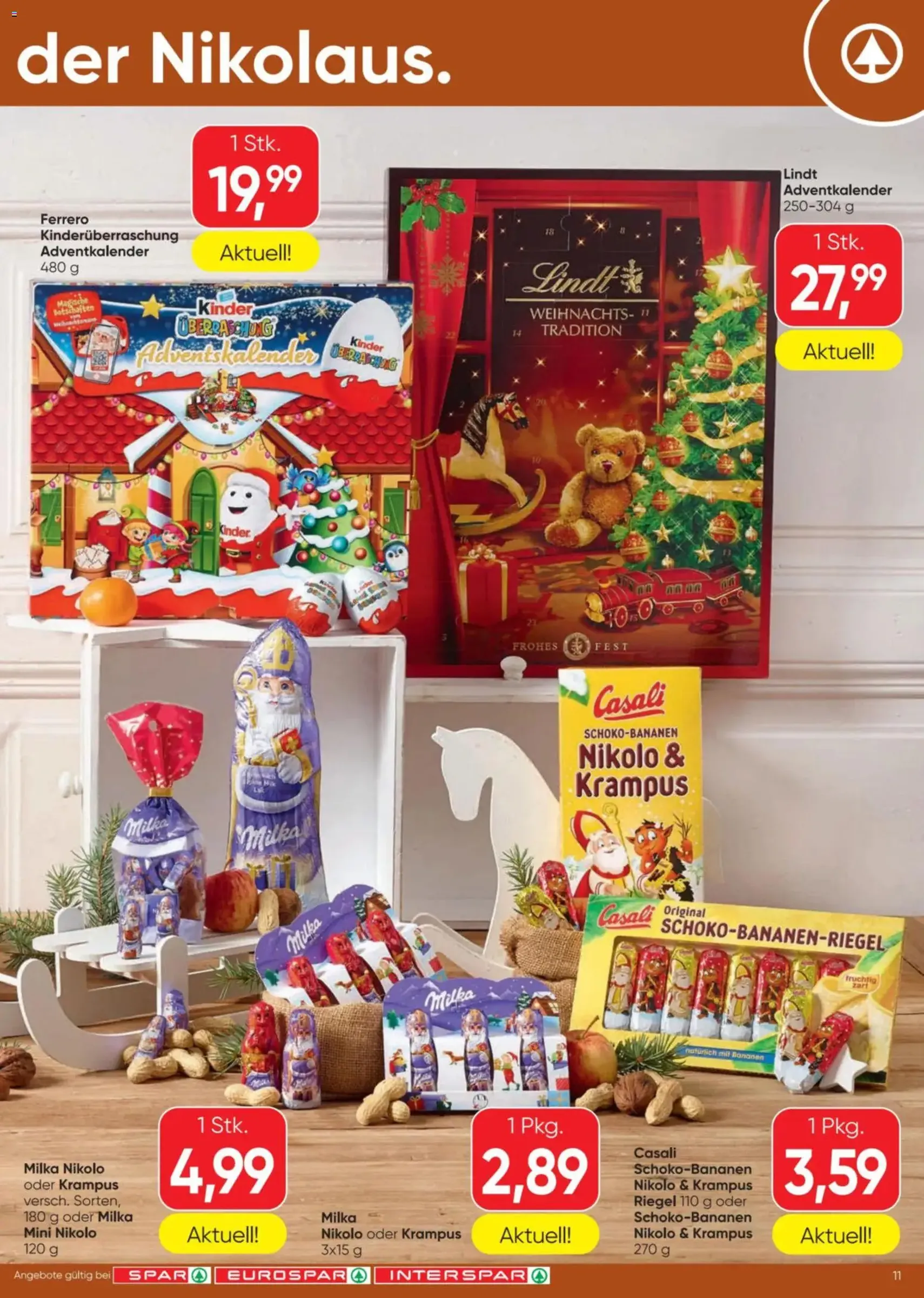 Spar Flugblatt - Gültiger Prospekt ab 06.11.2025, Seite 11 von insgesamt 24