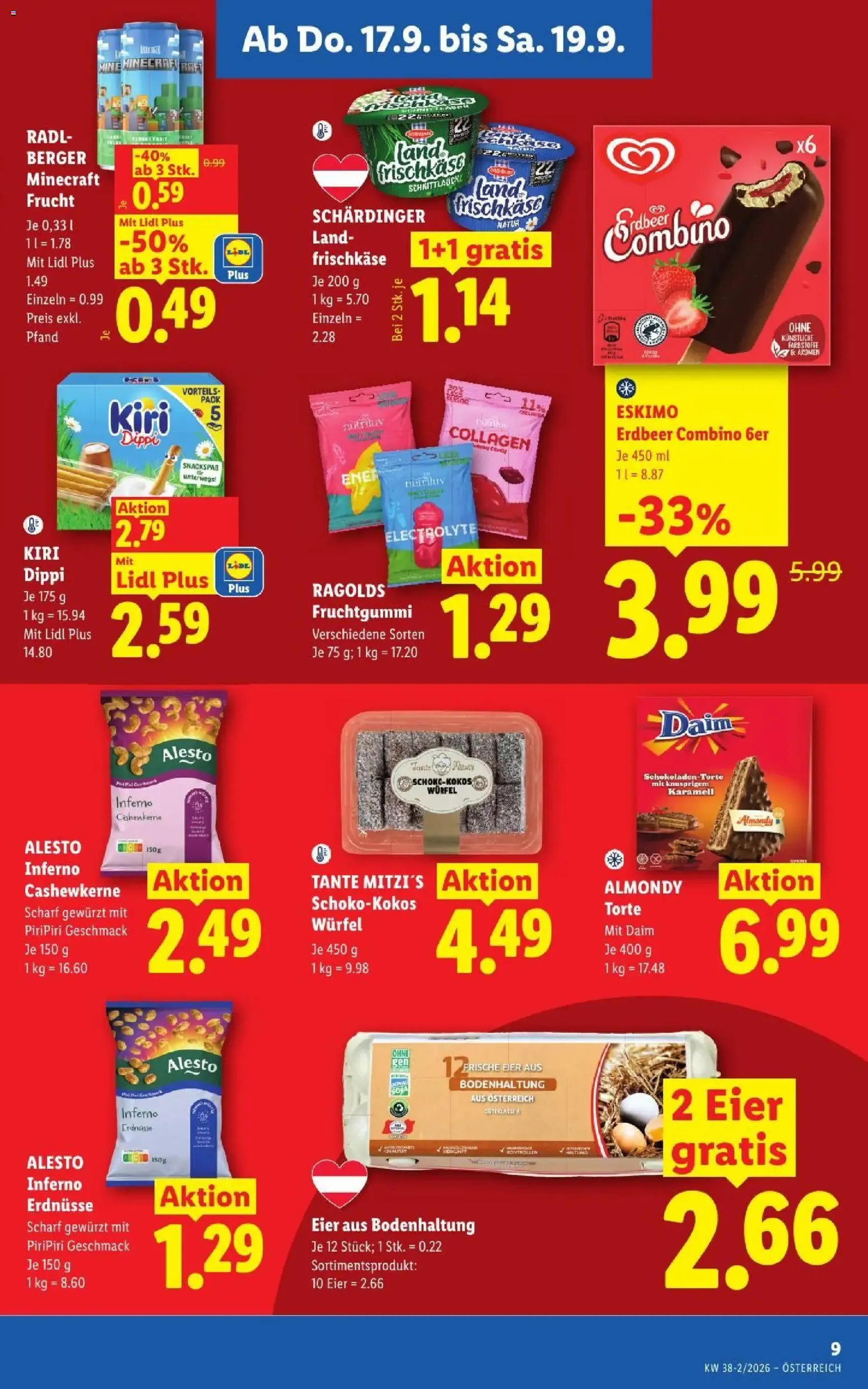 Lidl - Flugblatt - Gültiger Prospekt ab 17.09.2026, Seite 11 von insgesamt 54
