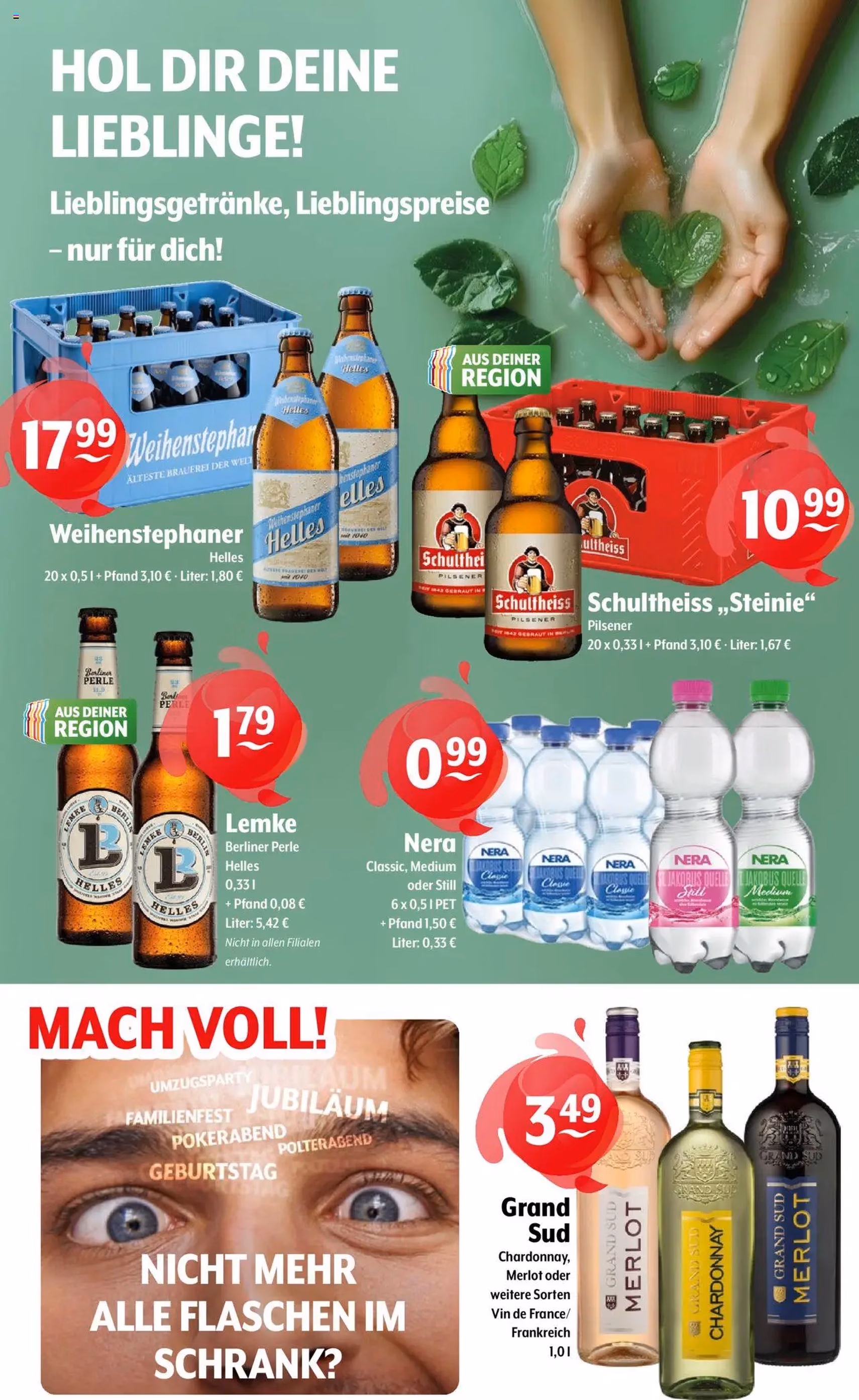 Trink und Spare Prospekt - Gültiger Prospekt ab 08.09.2025, Seite 9 von insgesamt 9