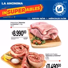 Vista previa del folleto La Anonima catálogo válido desde 18/09/2025