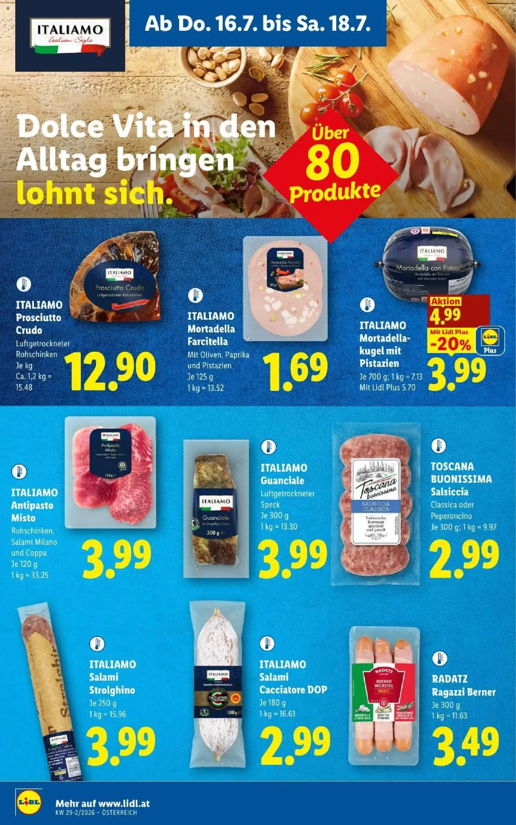 Lidl - Flugblatt - Gültiger Prospekt ab 16.07.2026, Seite 14 von insgesamt 54