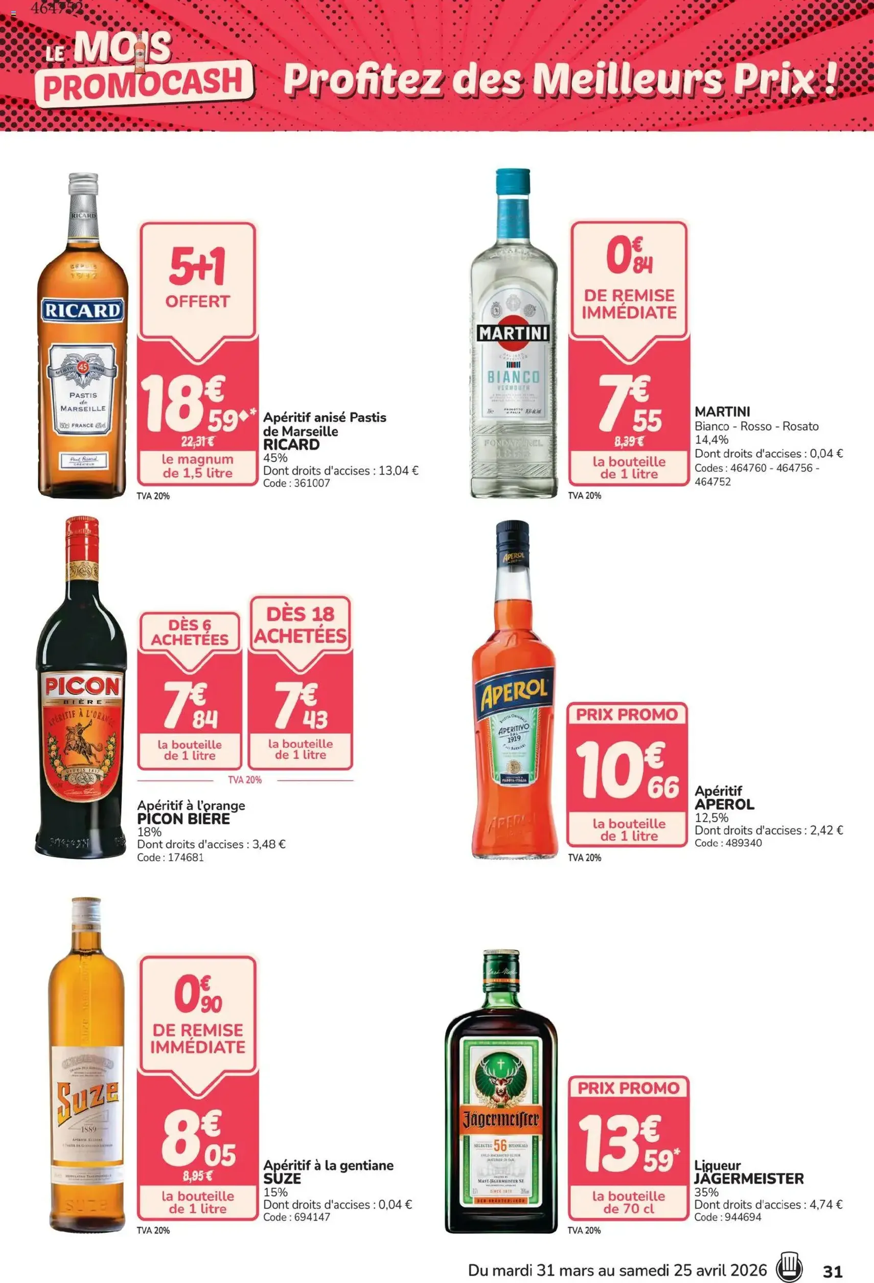 Promocash catalogue - brochure valable à partir du 31/03/2026, page 31 sur 44