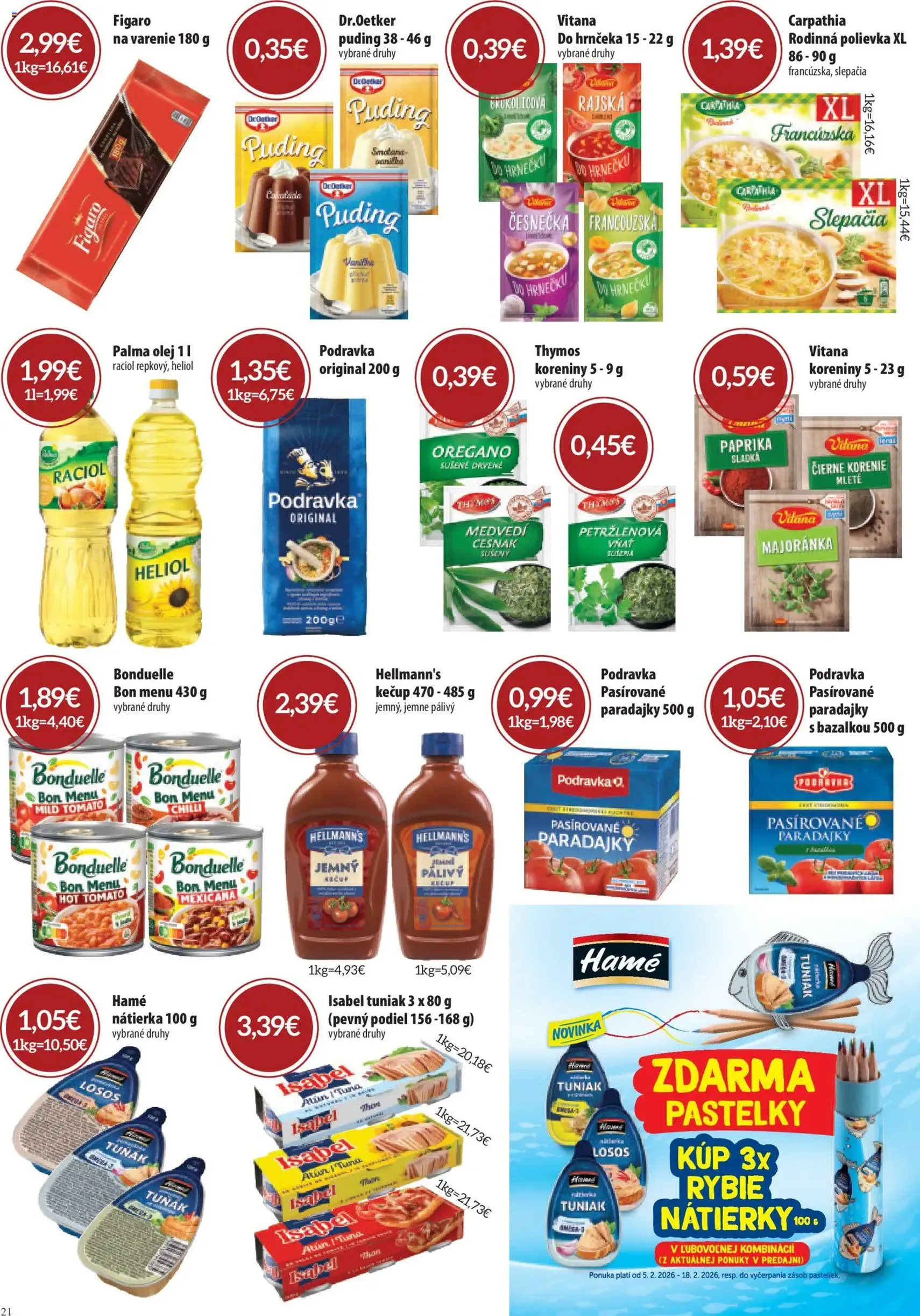 CBA Verex leták - platný leták od 05.02.2026 strana 21 z 24