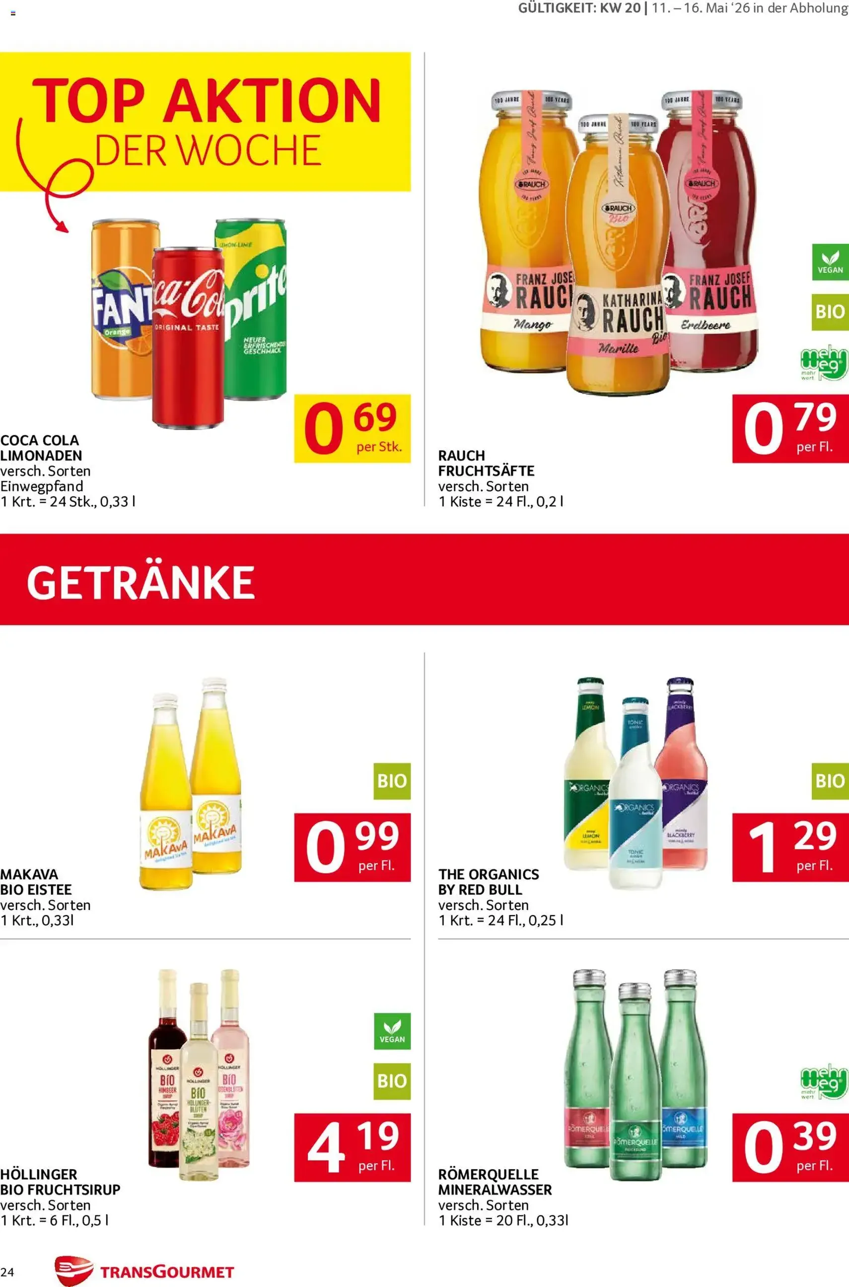 Transgourmet Flugblatt - Gültiger Prospekt ab 11.05.2026, Seite 24 von insgesamt 40