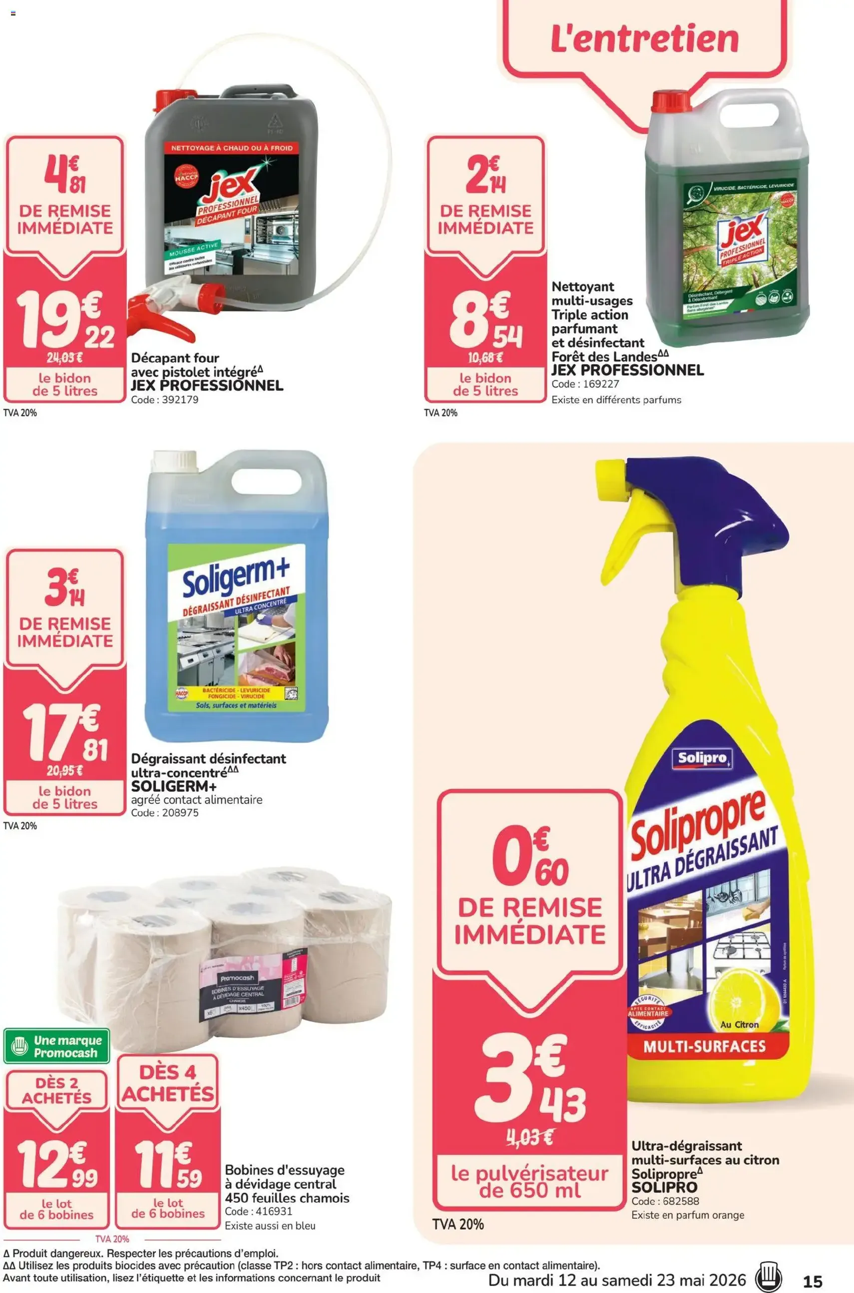 Promocash catalogue - brochure valable à partir du 12/05/2026, page 15 sur 24