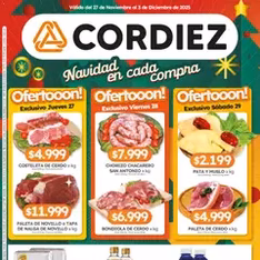 Vista previa del folleto Cordiez ofertas válido desde 27/11/2025