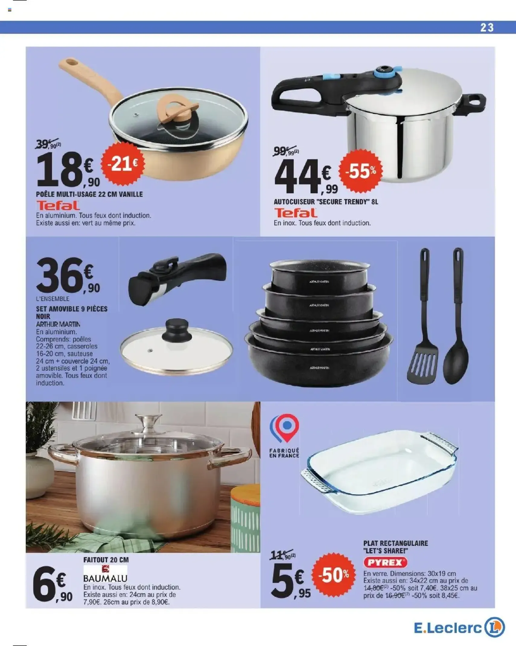 E.Leclerc catalogue semaine 40 - brochure valable à partir du 30/09/2025, page 23 sur 36 E.Leclerc catalogue semaine 40 - brochure valable à partir du 30/09/2025, page 23 sur 36