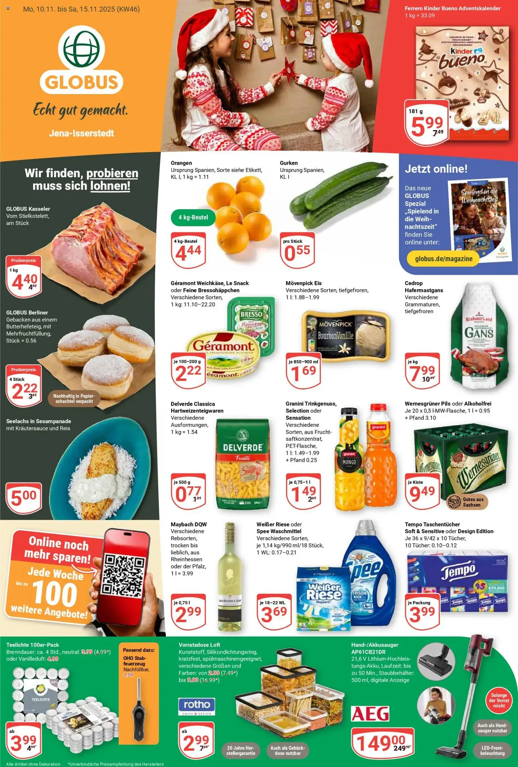 Globus - Black Friday - Gültiger Prospekt ab 10.11.2025, Seite 1 von insgesamt 48