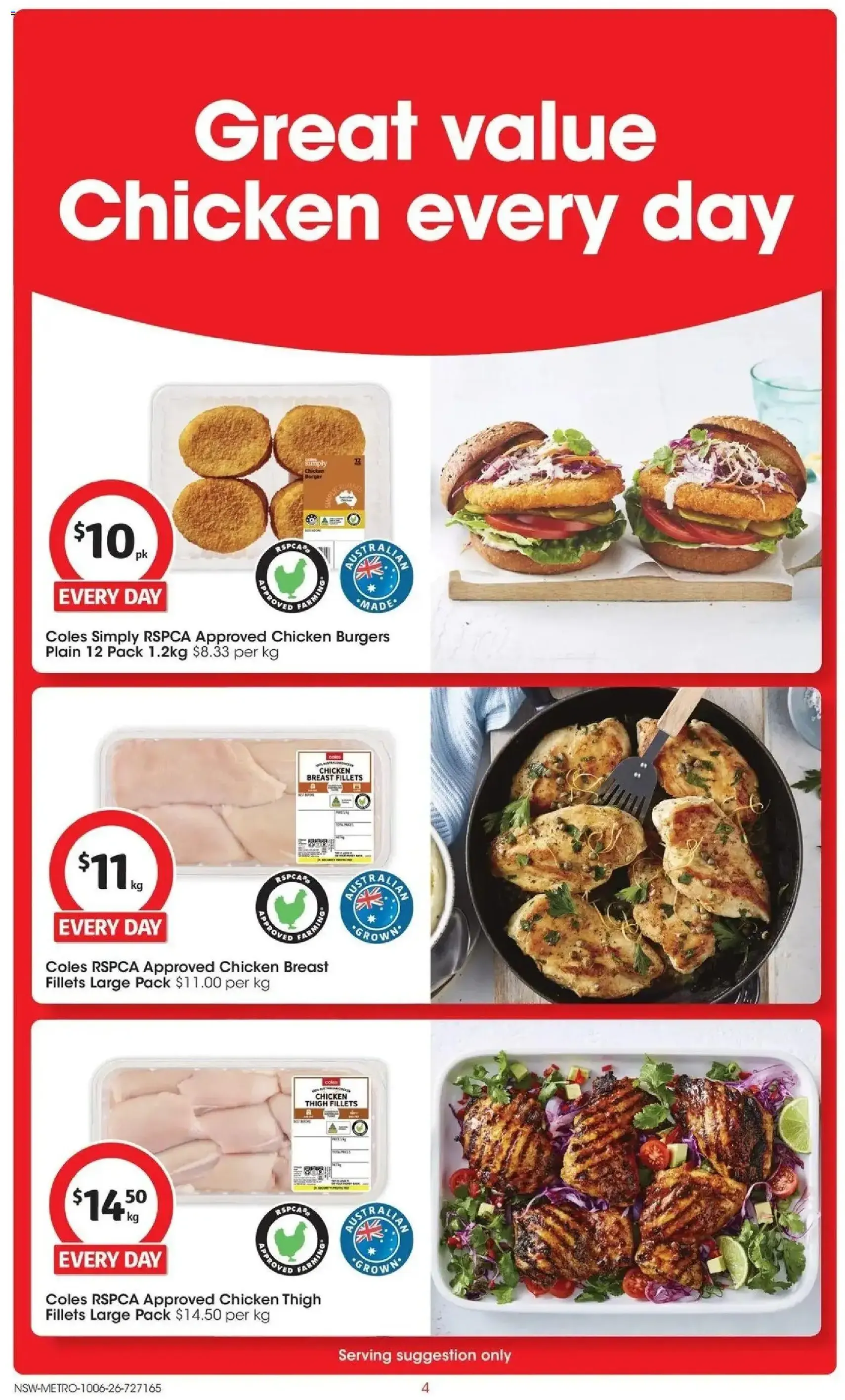 Coles catalogue - valid flyer from 10/06/2026, page 4 of 47