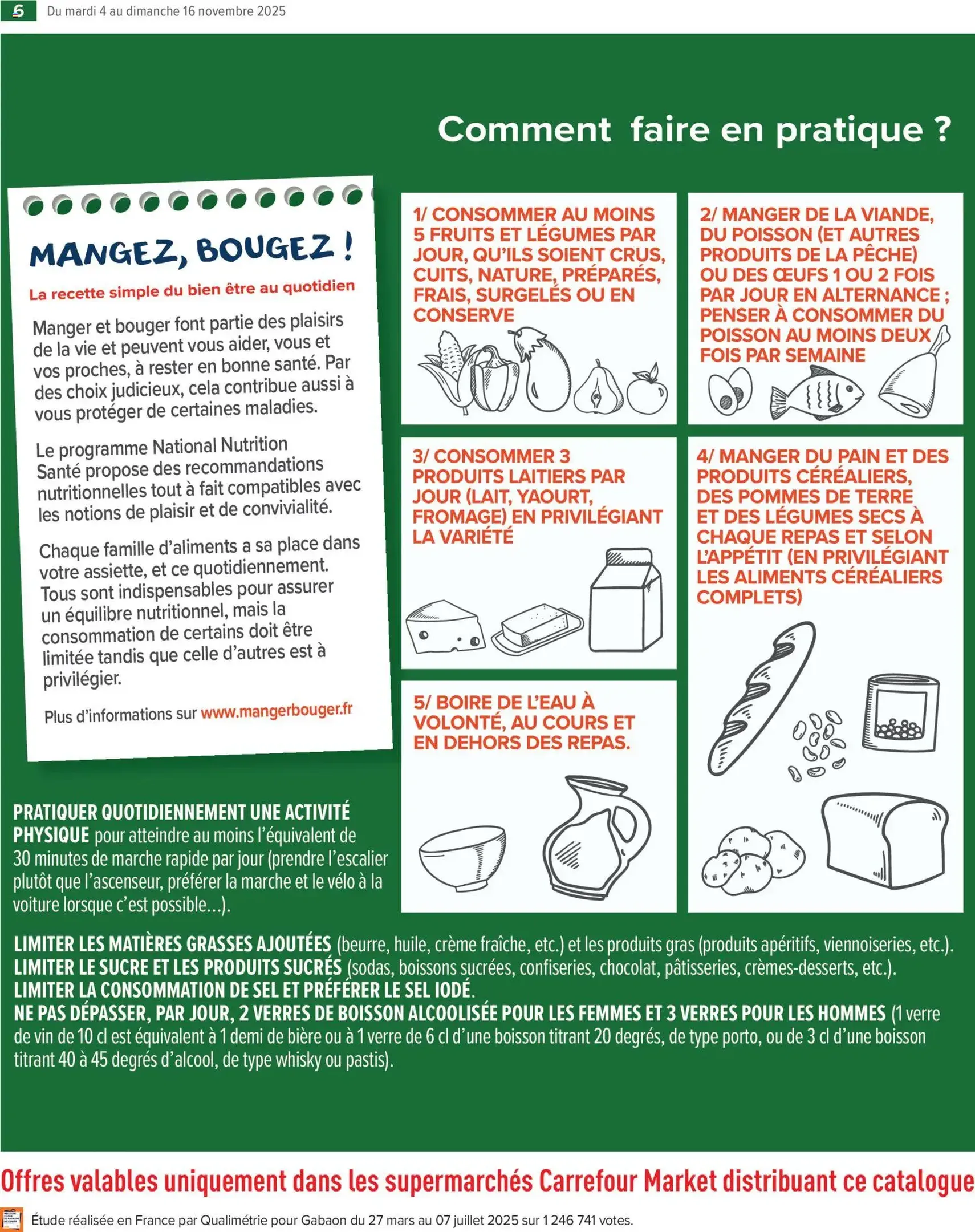 Carrefour Market catalogue semaine 45 - brochure valable à partir du 04/11/2025, page 8 sur 16