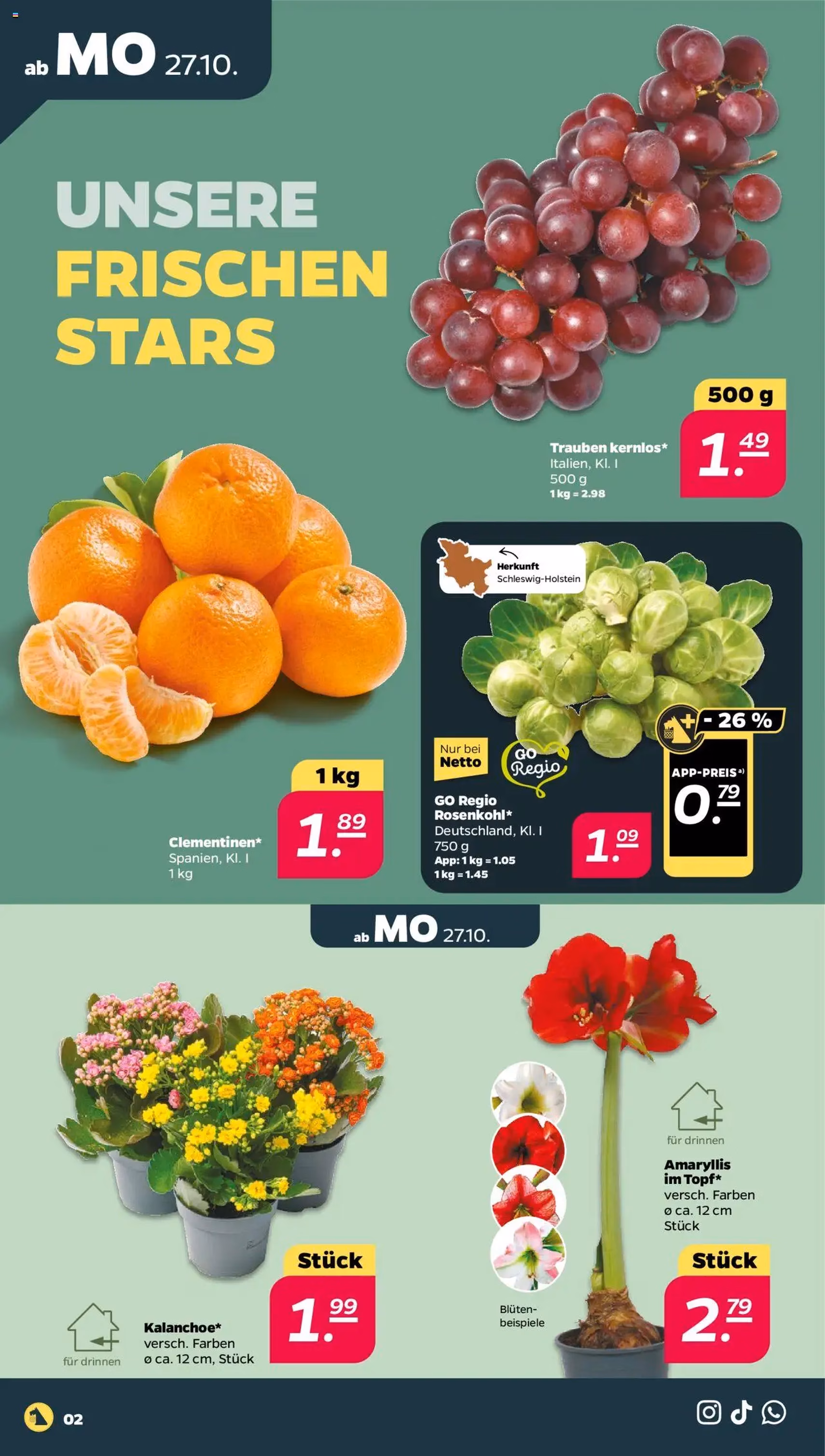Netto Prospekt - Gültiger Prospekt ab 27.10.2025, Seite 2 von insgesamt 37 Netto Prospekt - Gültiger Prospekt ab 27.10.2025, Seite 2 von insgesamt 37