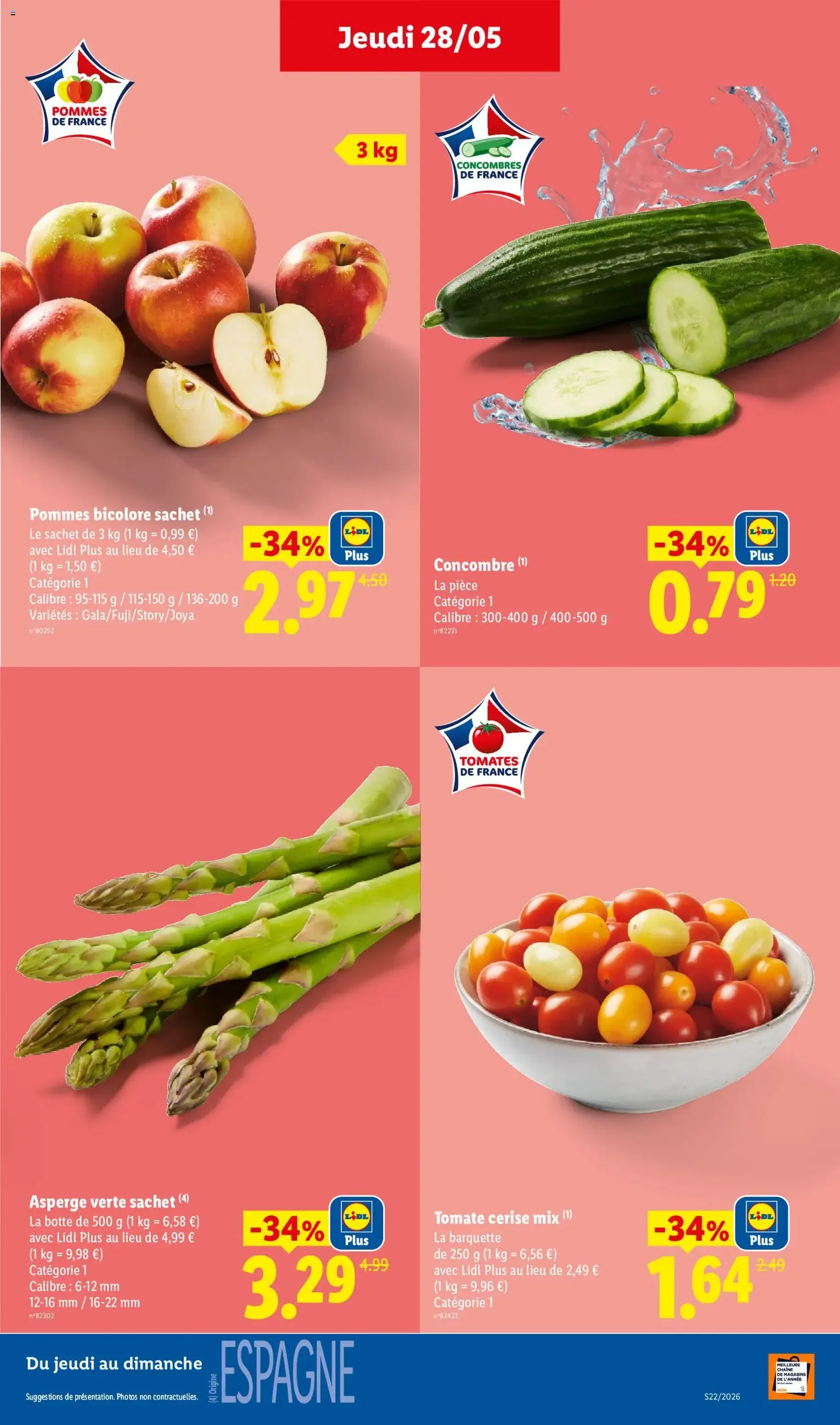 LIDL catalogue - brochure valable à partir du 28/05/2026, page 3 sur 69