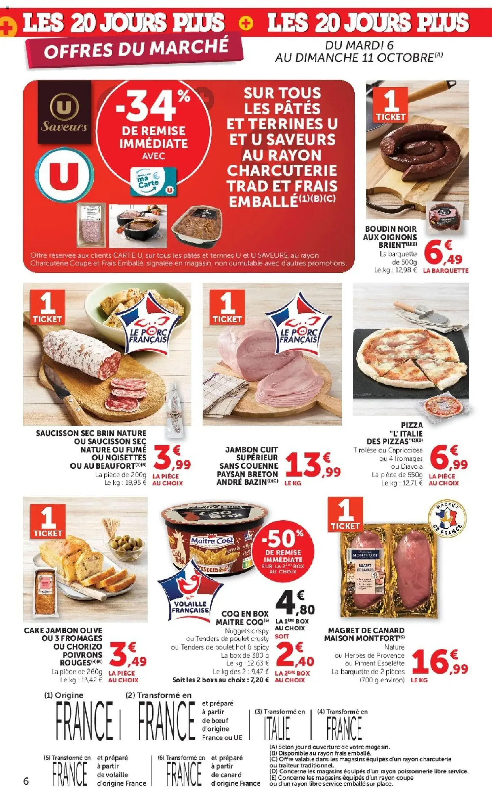 U Express catalogue - brochure valable à partir du 06/10/2026, page 6 sur 20