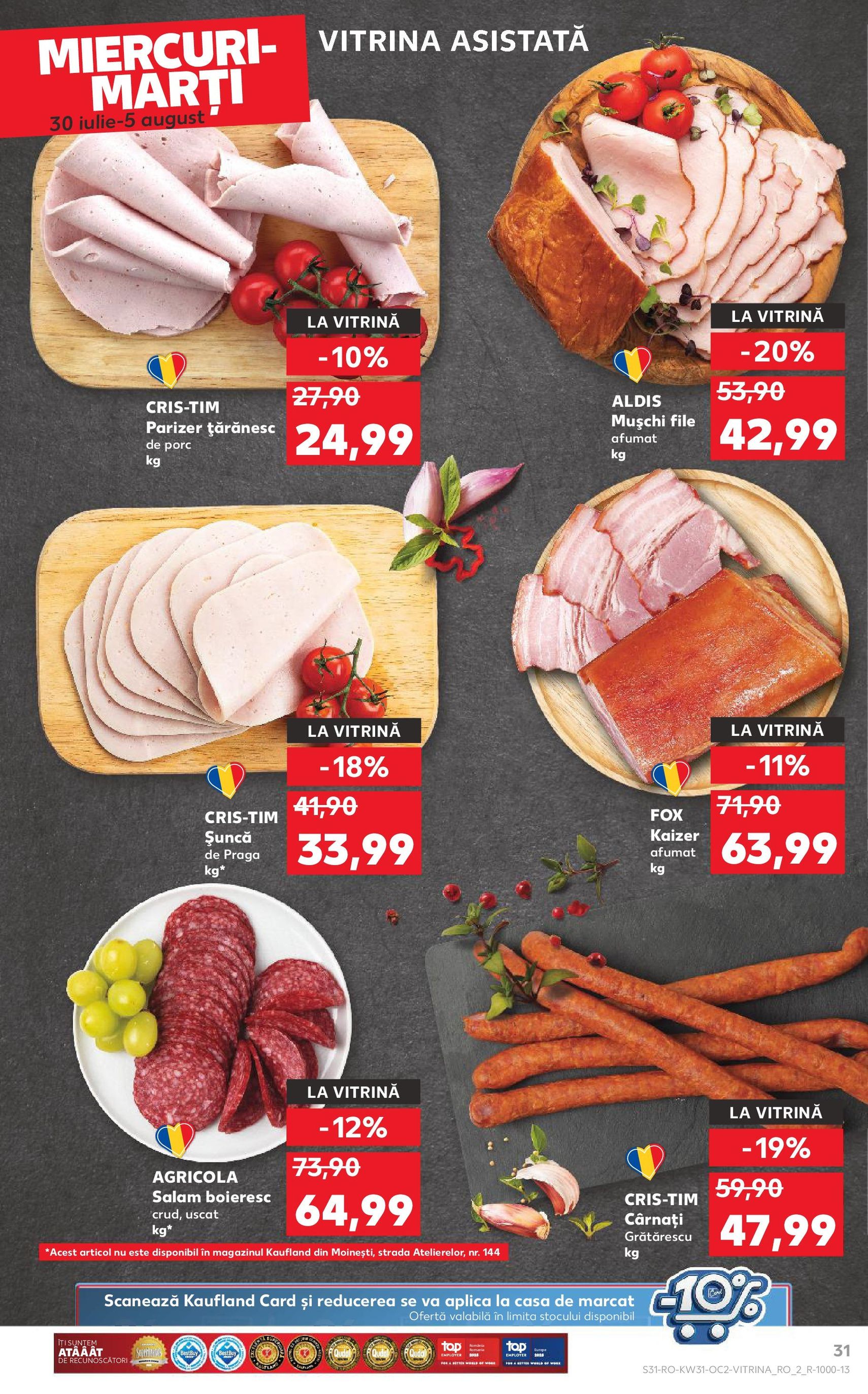 Catalog Kaufland - București - cataloage valabile începând cu 30.07.2025 pagina 31 din 68 Catalog Kaufland - București - cataloage valabile începând cu 30.07.2025 pagina 31 din 68