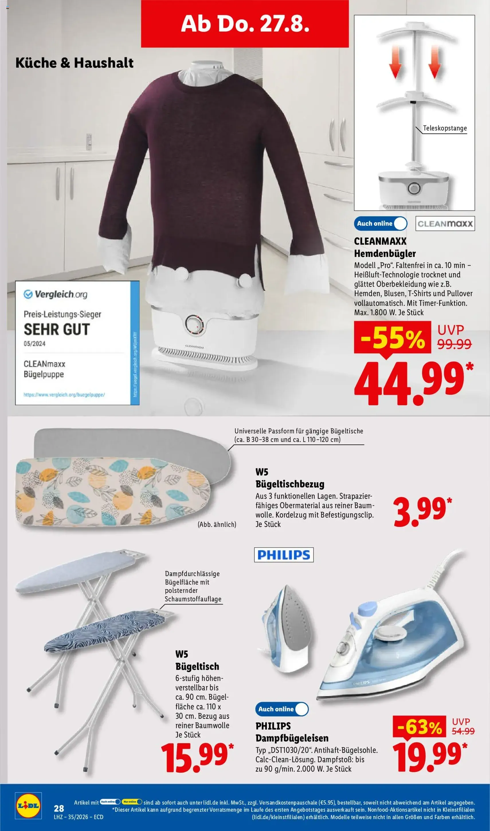 Lidl Prospekt - Gültiger Prospekt ab 24.08.2026, Seite 50 von insgesamt 71
