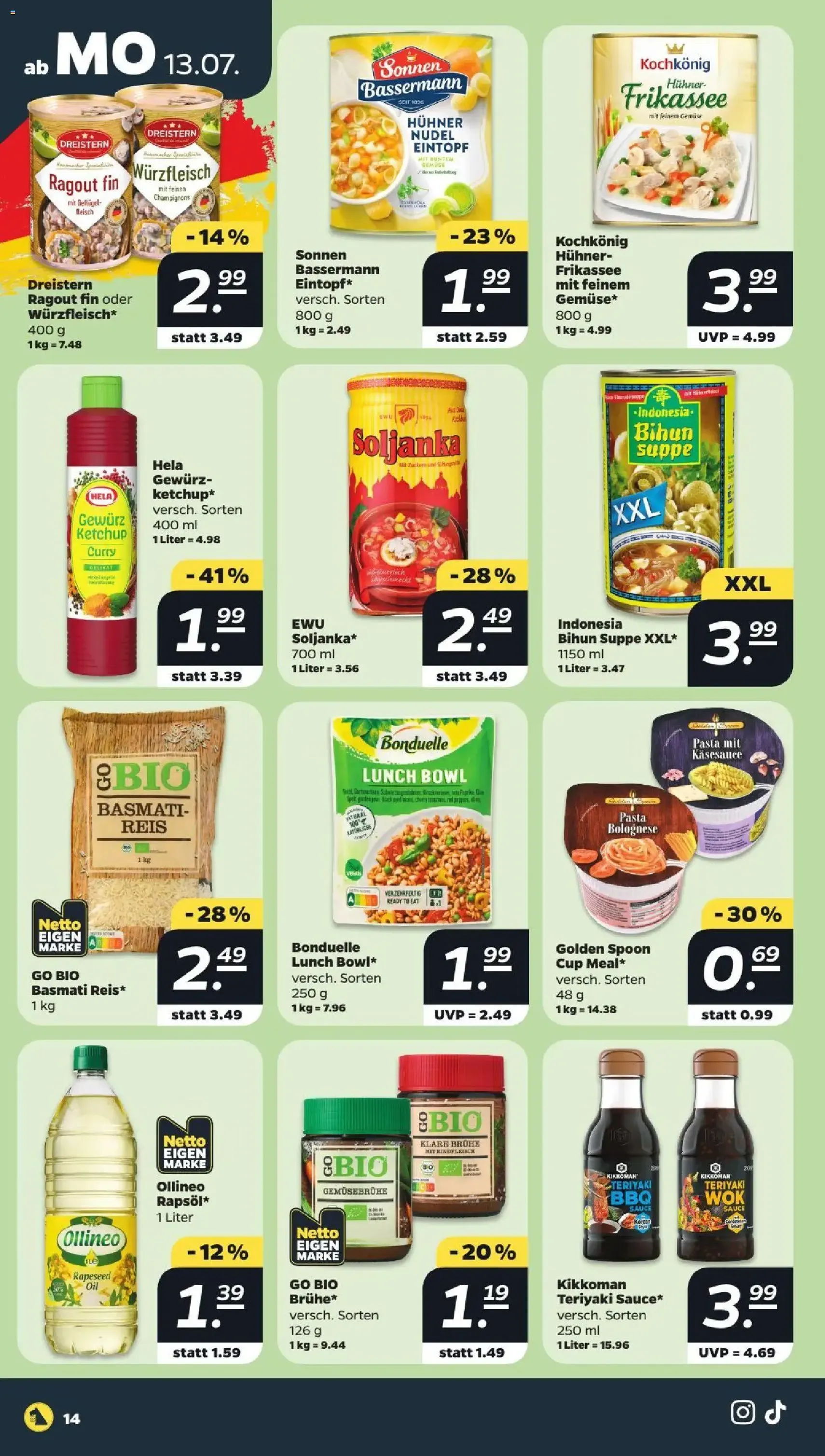 Netto Prospekt - Gültiger Prospekt ab 13.07.2026, Seite 14 von insgesamt 36