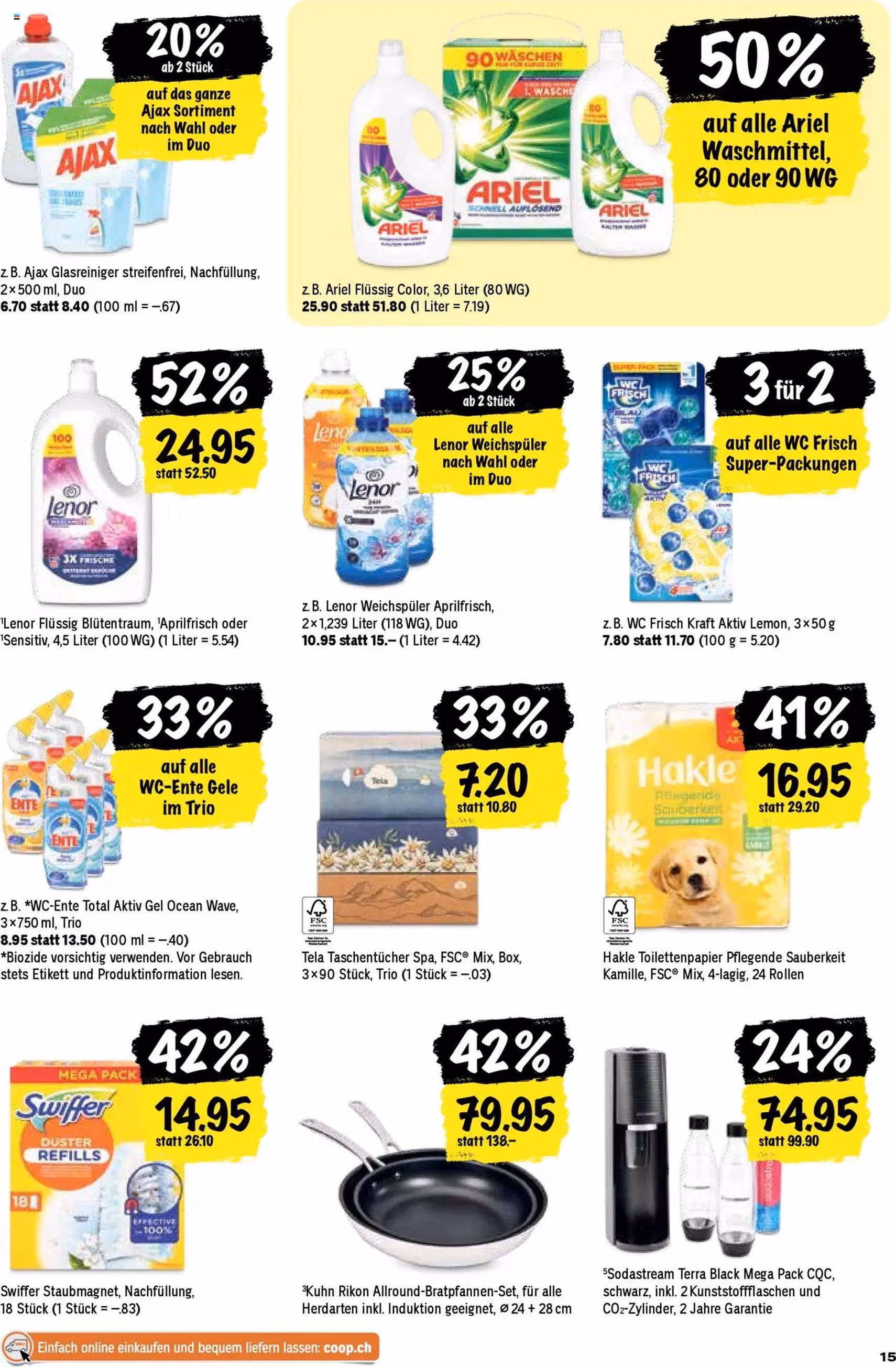 Coop Aktionen - Gültiger Prospekt ab 23.10.2025, Seite 15 von insgesamt 28 Coop Aktionen - Gültiger Prospekt ab 23.10.2025, Seite 15 von insgesamt 28