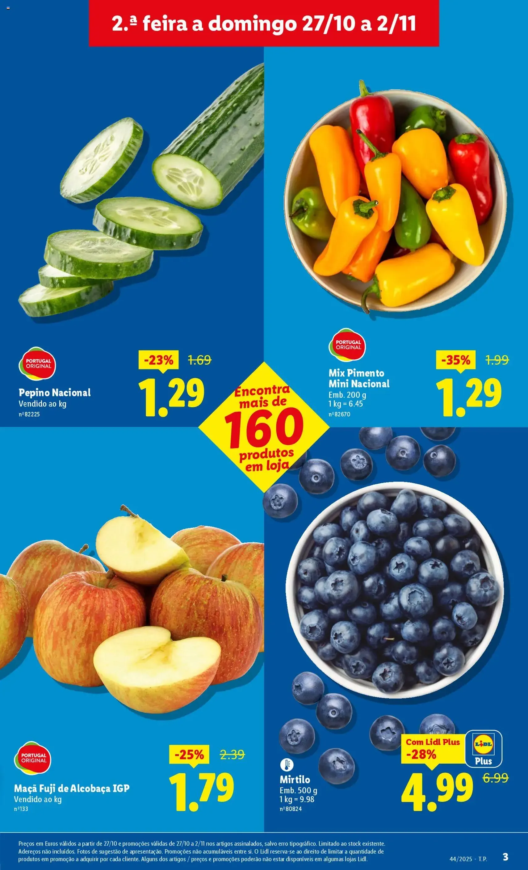 Lidl folheto - folheto válido a partir de 27/10/2025 página 3 de 52 Lidl folheto - folheto válido a partir de 27/10/2025 página 3 de 52