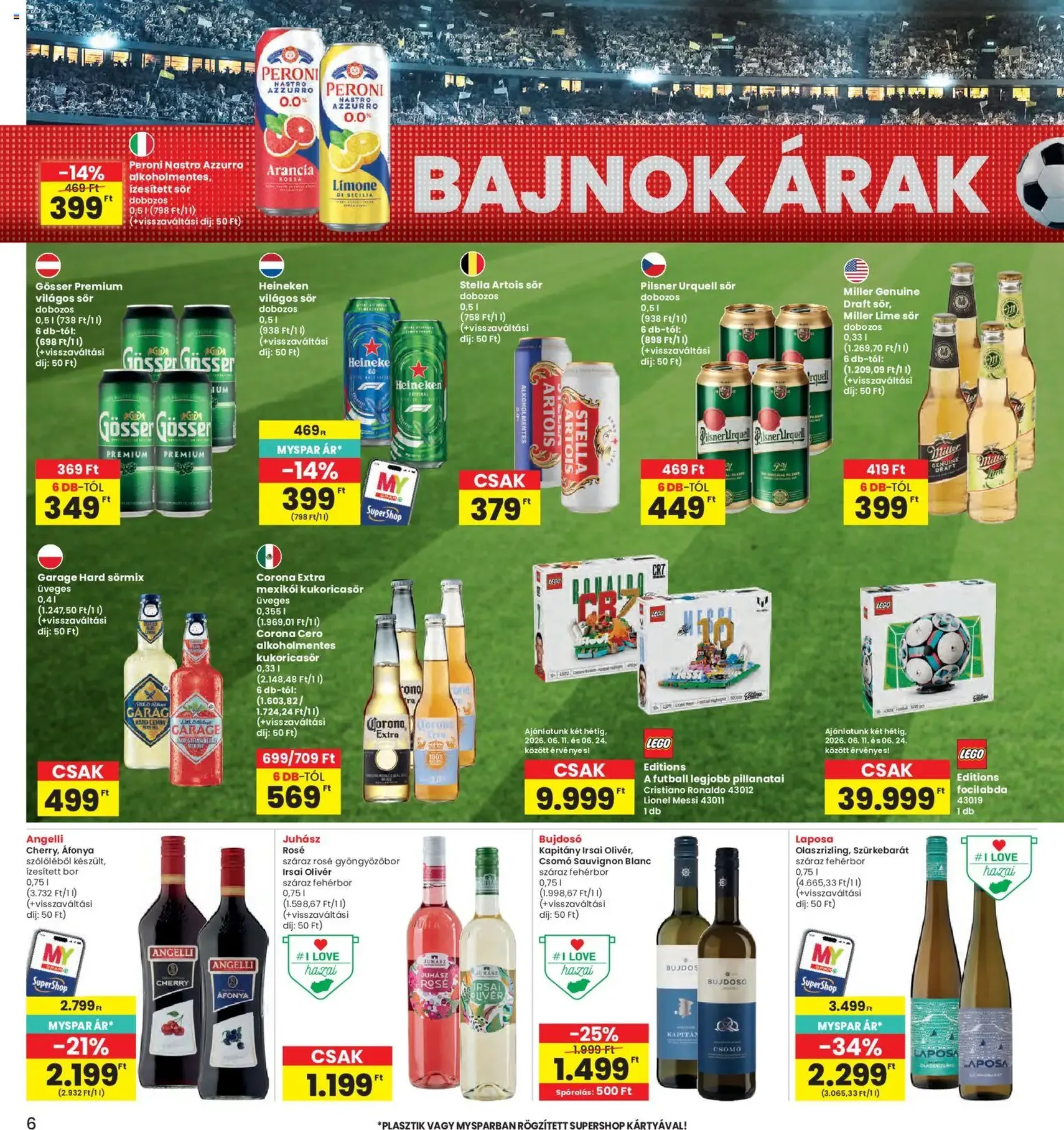 Interspar akciós újság - 2026.06.11. érvényes szórólap 6 oldal 20 oldalból