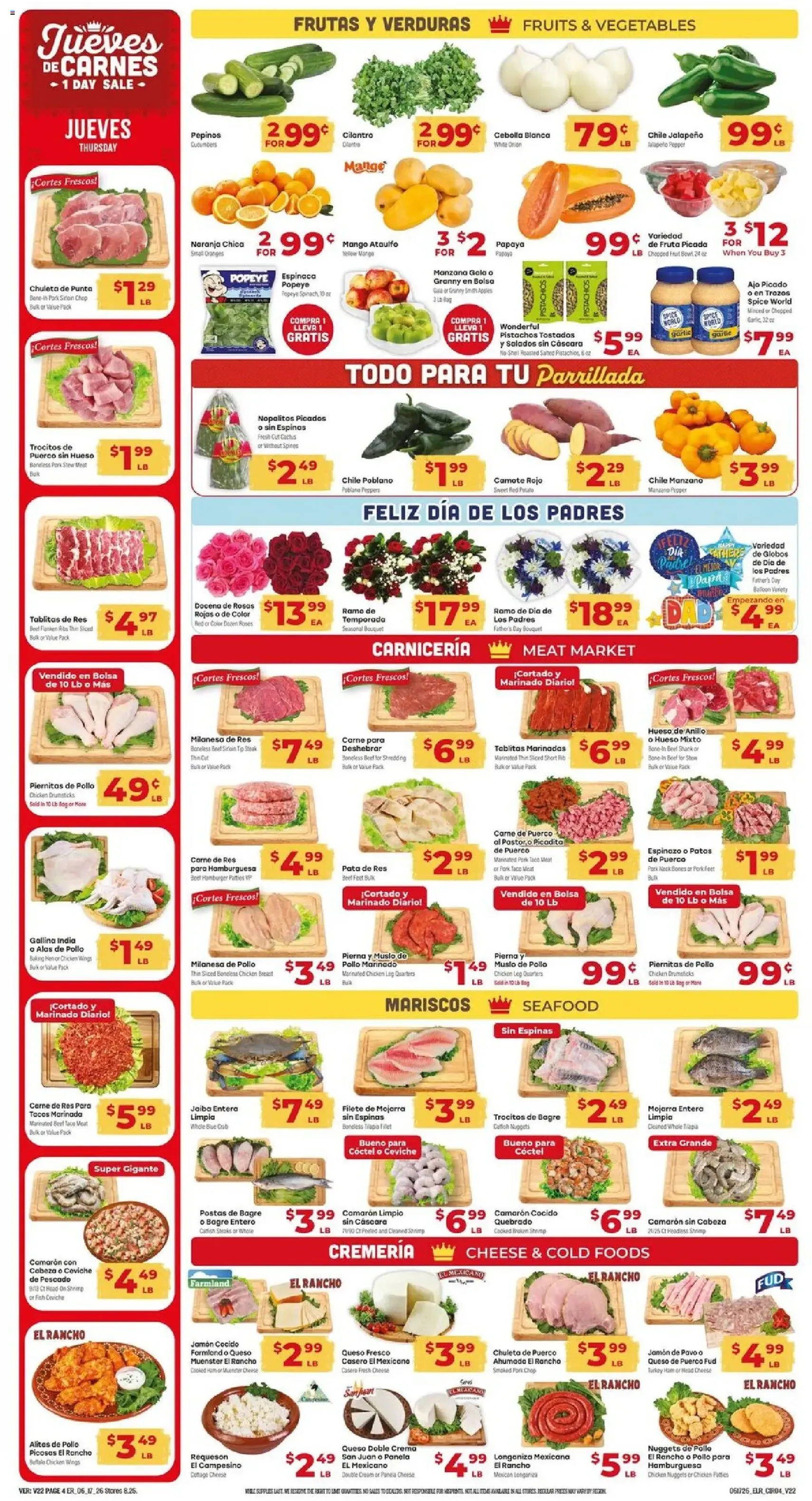 El Rancho Weekly Ad - valid flyer from 06/17/2026, page 4 of 4