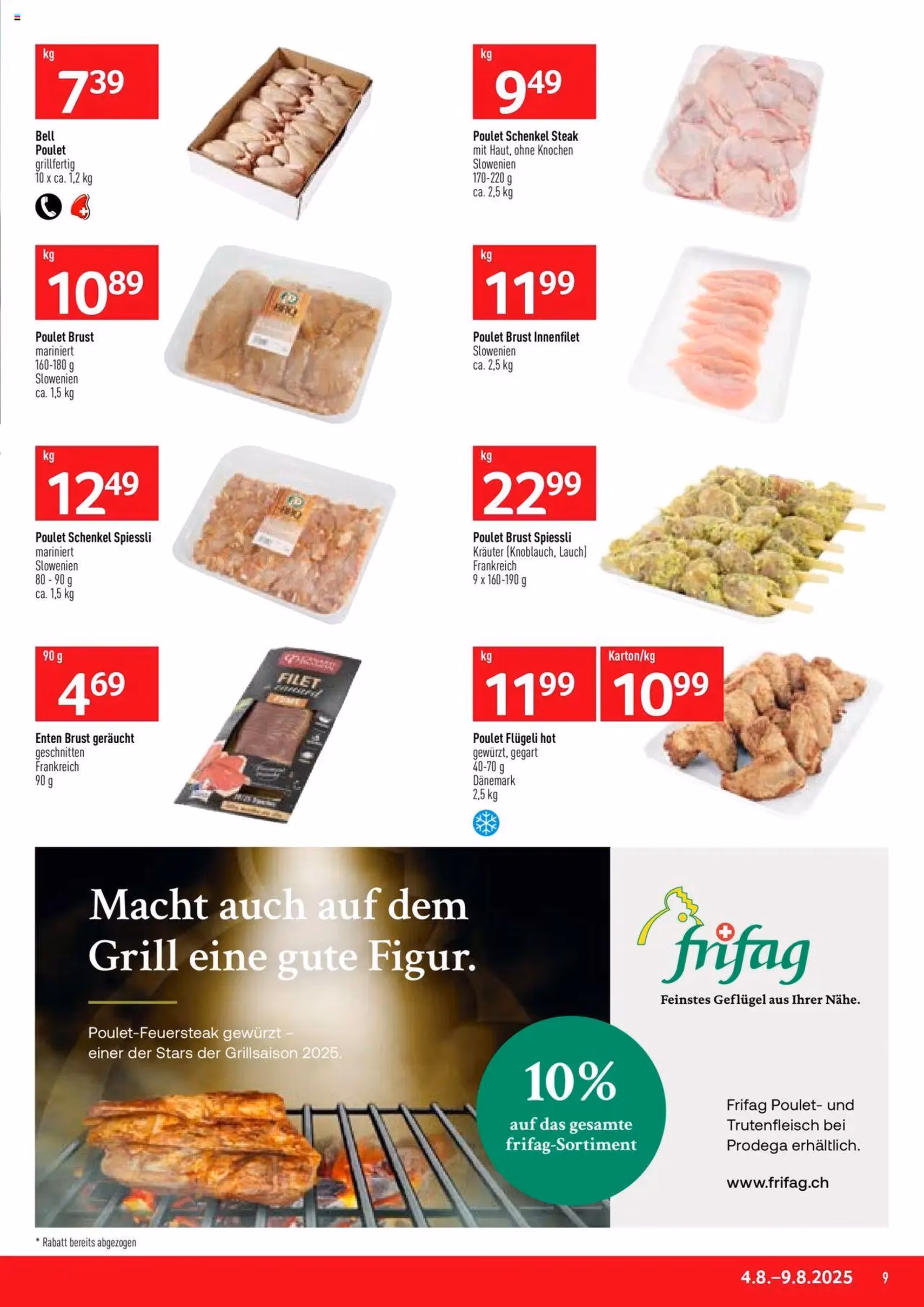 Prodega Aktionen - Gültiger Prospekt ab 04.08.2025, Seite 9 von insgesamt 40 Prodega Aktionen - Gültiger Prospekt ab 04.08.2025, Seite 9 von insgesamt 40