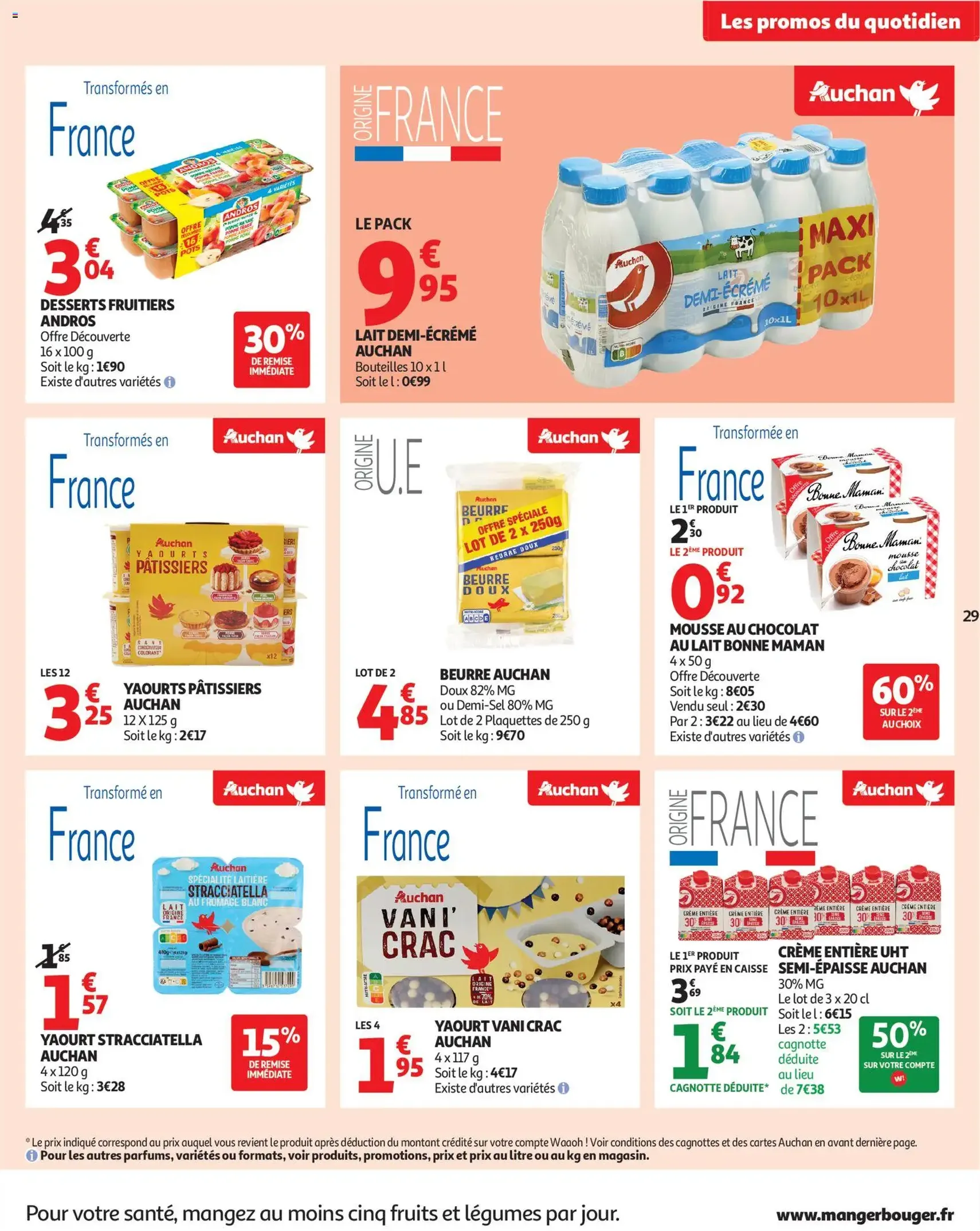 Auchan prospectus - brochure valable à partir du 04/11/2025, page 29 sur 62