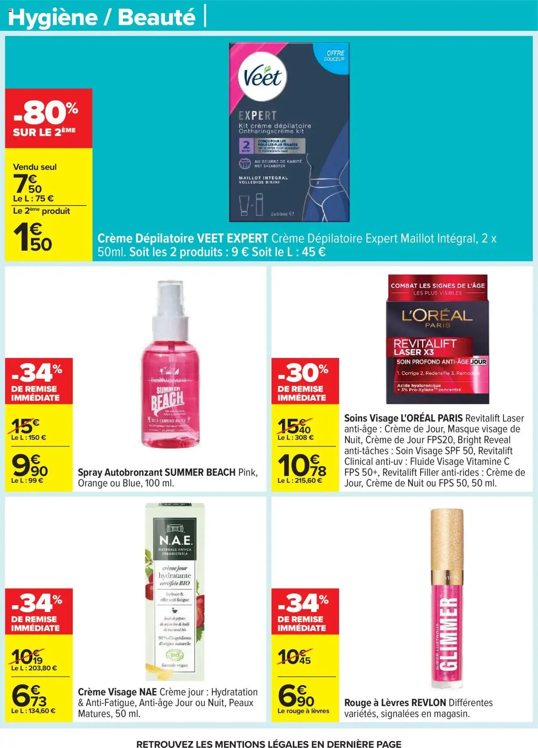 Carrefour catalogue semaine 30 - brochure valable à partir du 22/07/2025, page 69 sur 108 Carrefour catalogue semaine 30 - brochure valable à partir du 22/07/2025, page 69 sur 108