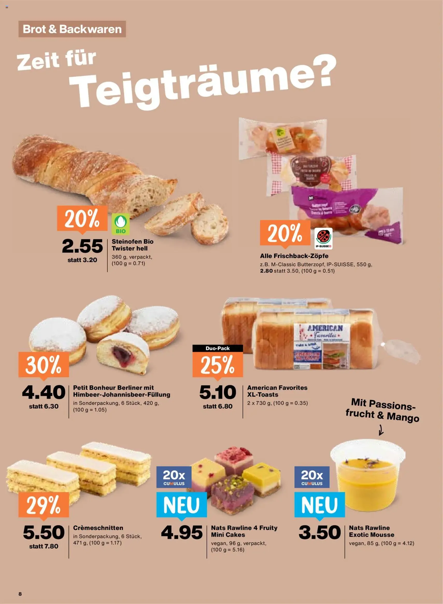 Migros aktionen - Gültiger Prospekt ab 21.05.2026, Seite 8 von insgesamt 24