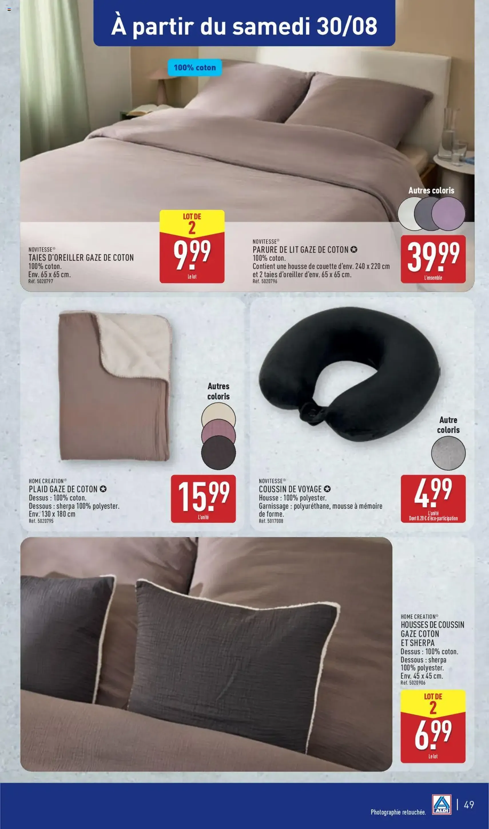 Aldi catalogue semaine 35 - brochure valable à partir du 26/08/2025, page 52 sur 55