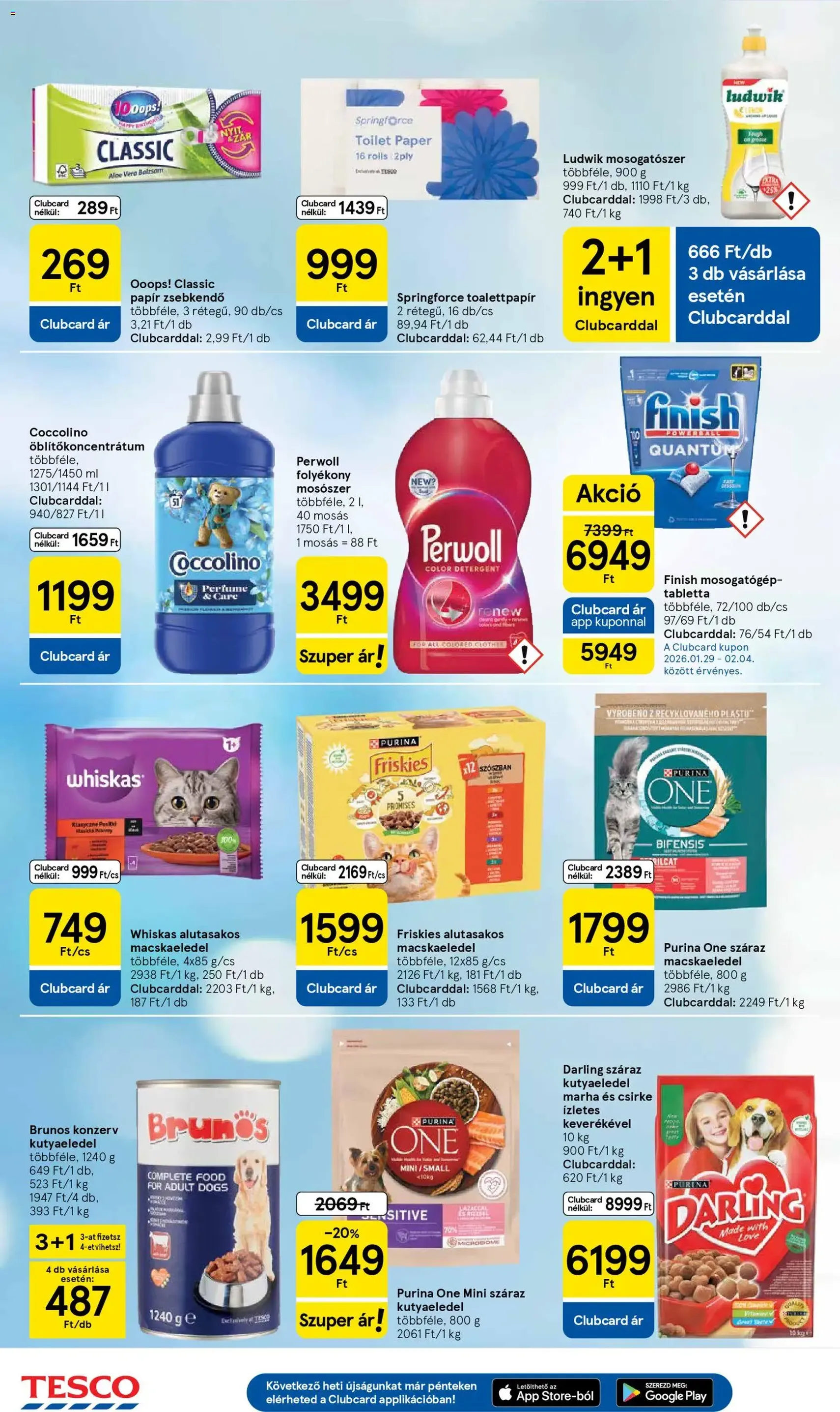 Tesco Hipermarket - Akciós újság - 2026.01.29. érvényes szórólap 8 oldal 30 oldalból