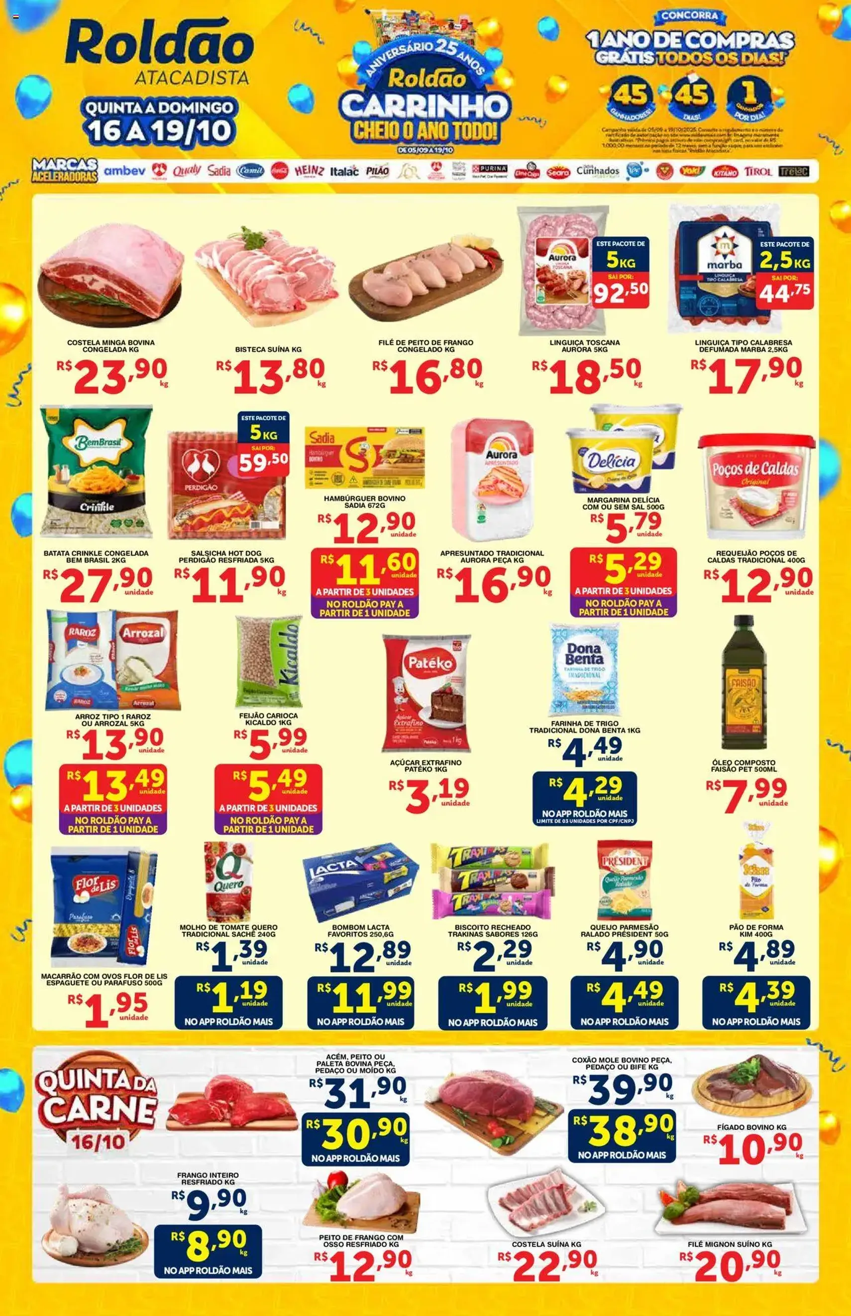 Roldão - Ofertas Fim de Semana Arrasador - folheto válido a partir de 16/10/2025 página 1 de 2