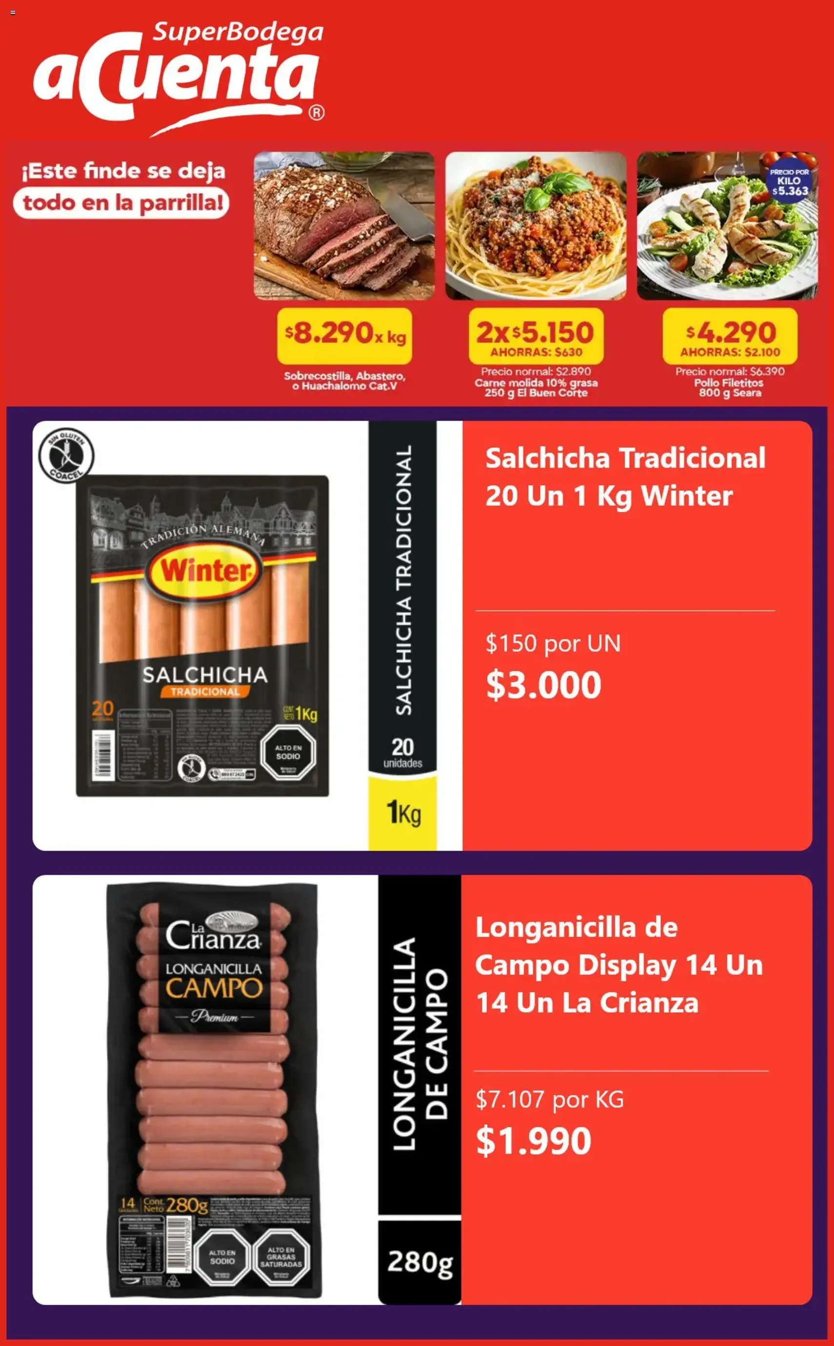 Super Bodega aCuenta Ofertas - folleto válido desde 02.08.2026 página 3 de 5
