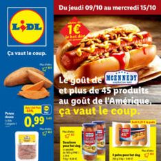 LIDL catalogue semaine 41 - Prévisualisation du catalogue valable à partir du 09/10/2025