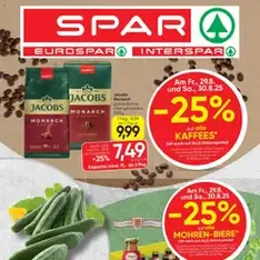Spar Flugblatt - Prospekt Vorschau gültig ab 28.08.2025