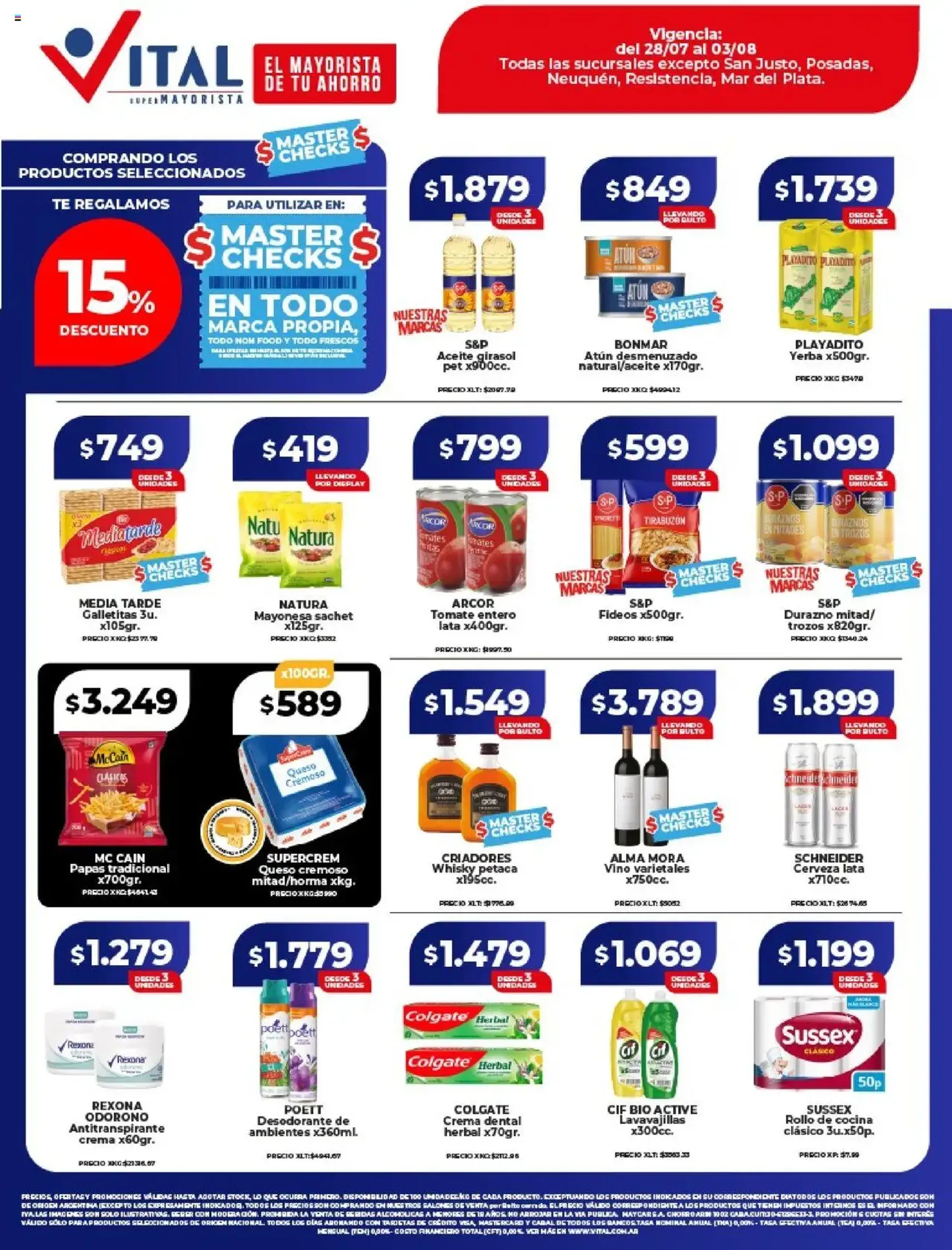 Vital ofertas - folleto válido desde 28/07/2025 página 1 de 24 Vital ofertas - folleto válido desde 28/07/2025 página 1 de 24
