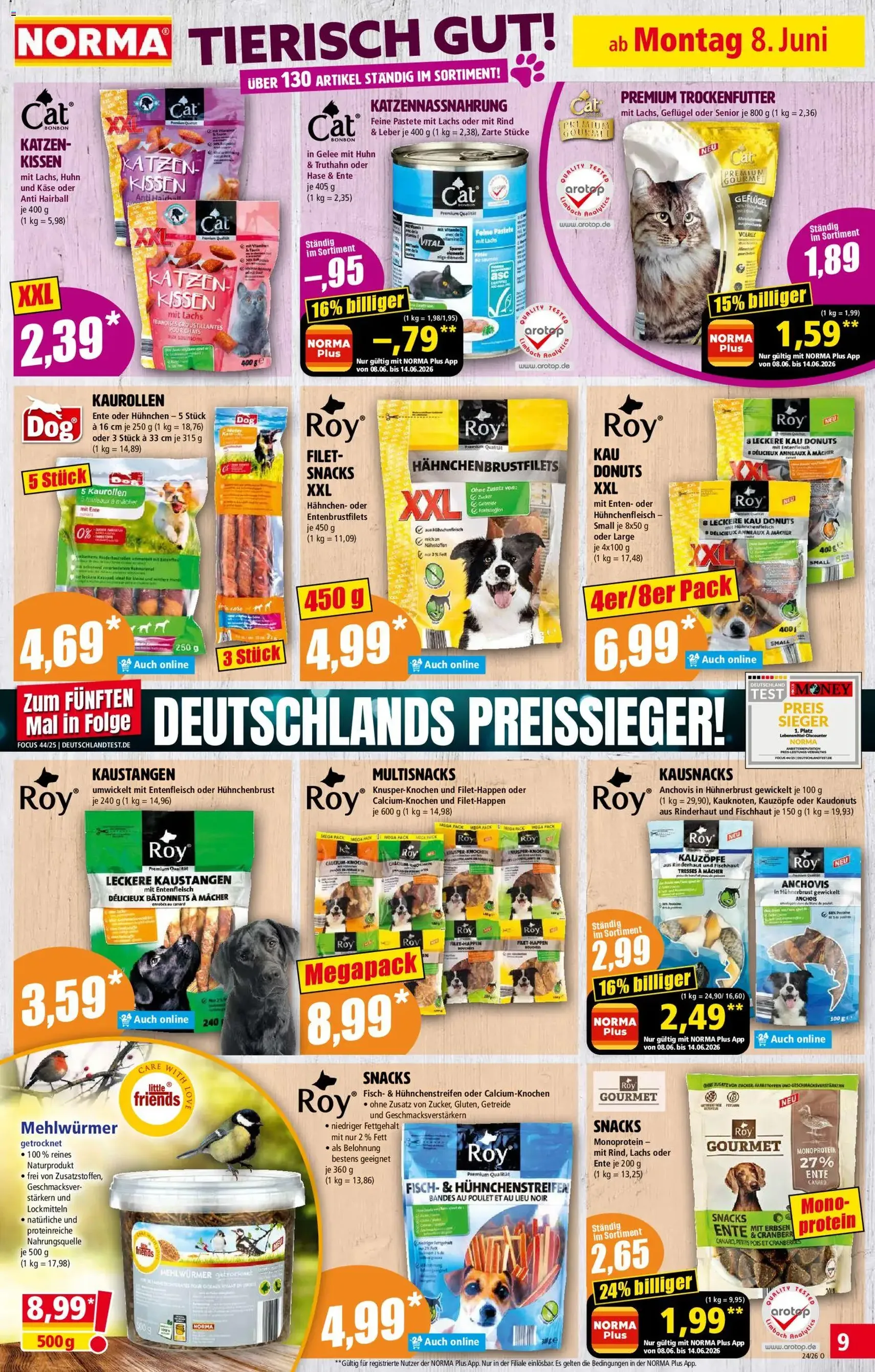 Norma Prospekt - Gültiger Prospekt ab 08.06.2026, Seite 9 von insgesamt 21