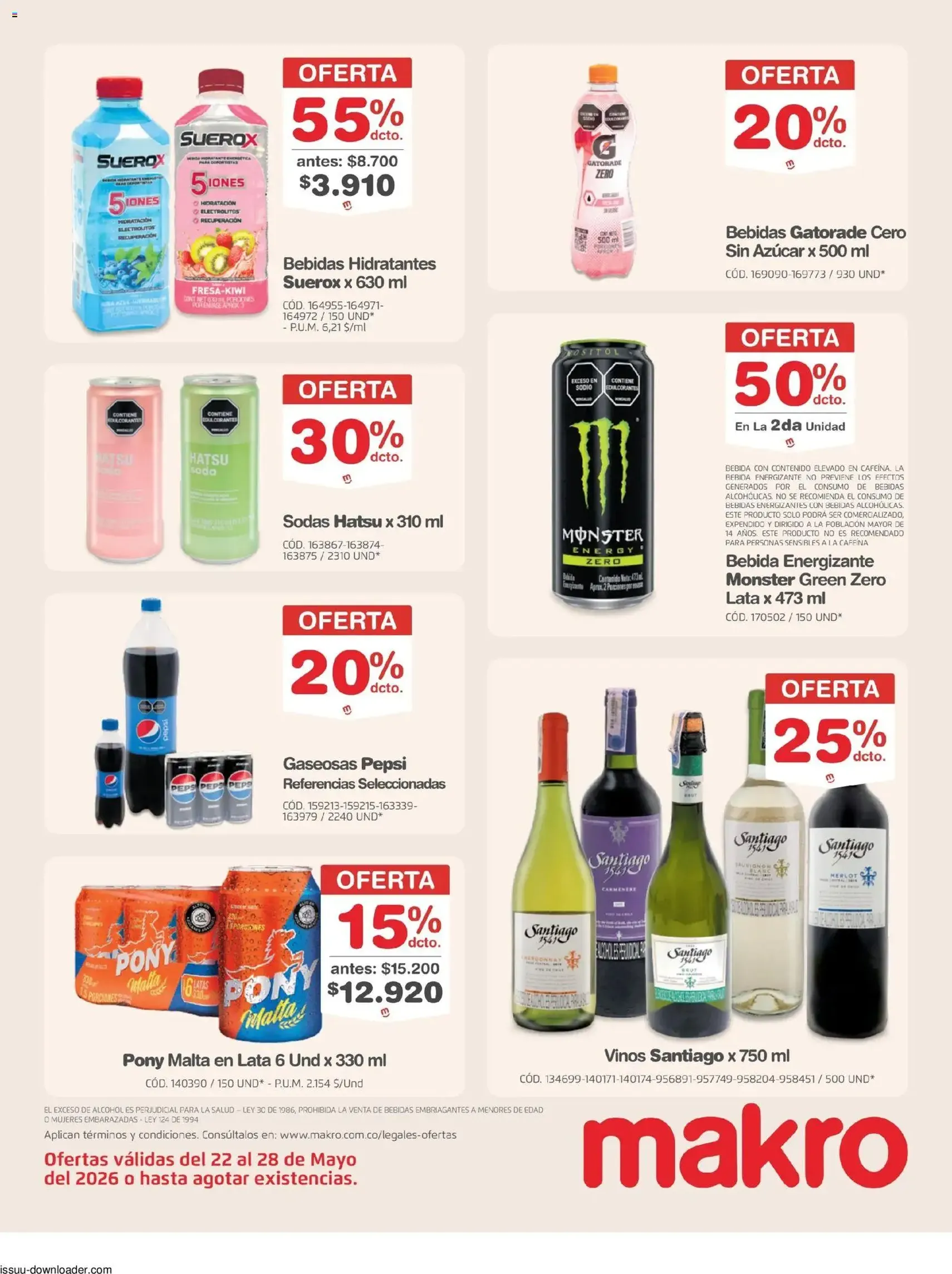Makro catálogo - folleto válido desde 22/05/2026 página 13 de 28