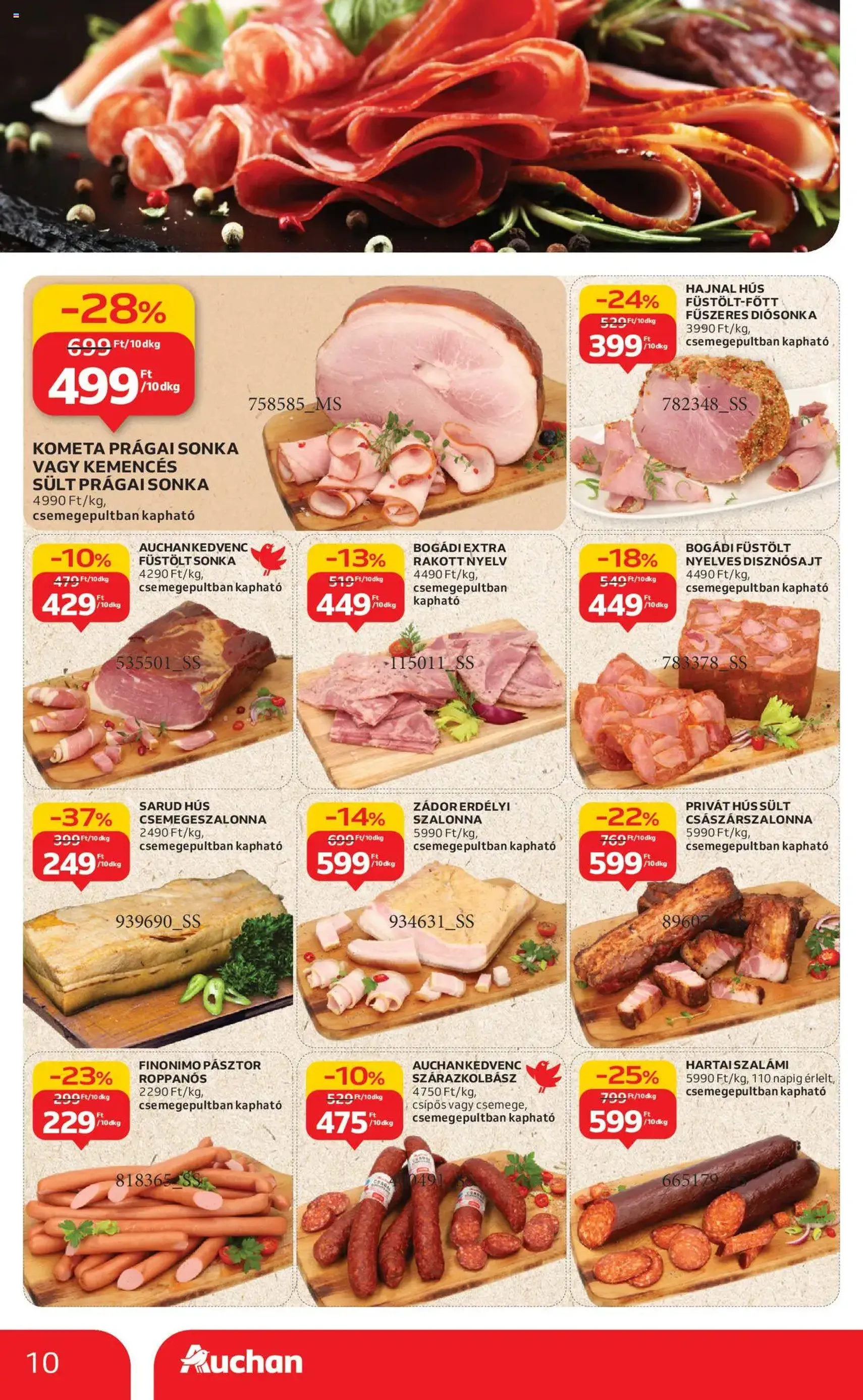 Auchan Akciós újság - 2025.08.28. érvényes szórólap 10 oldal 46 oldalból