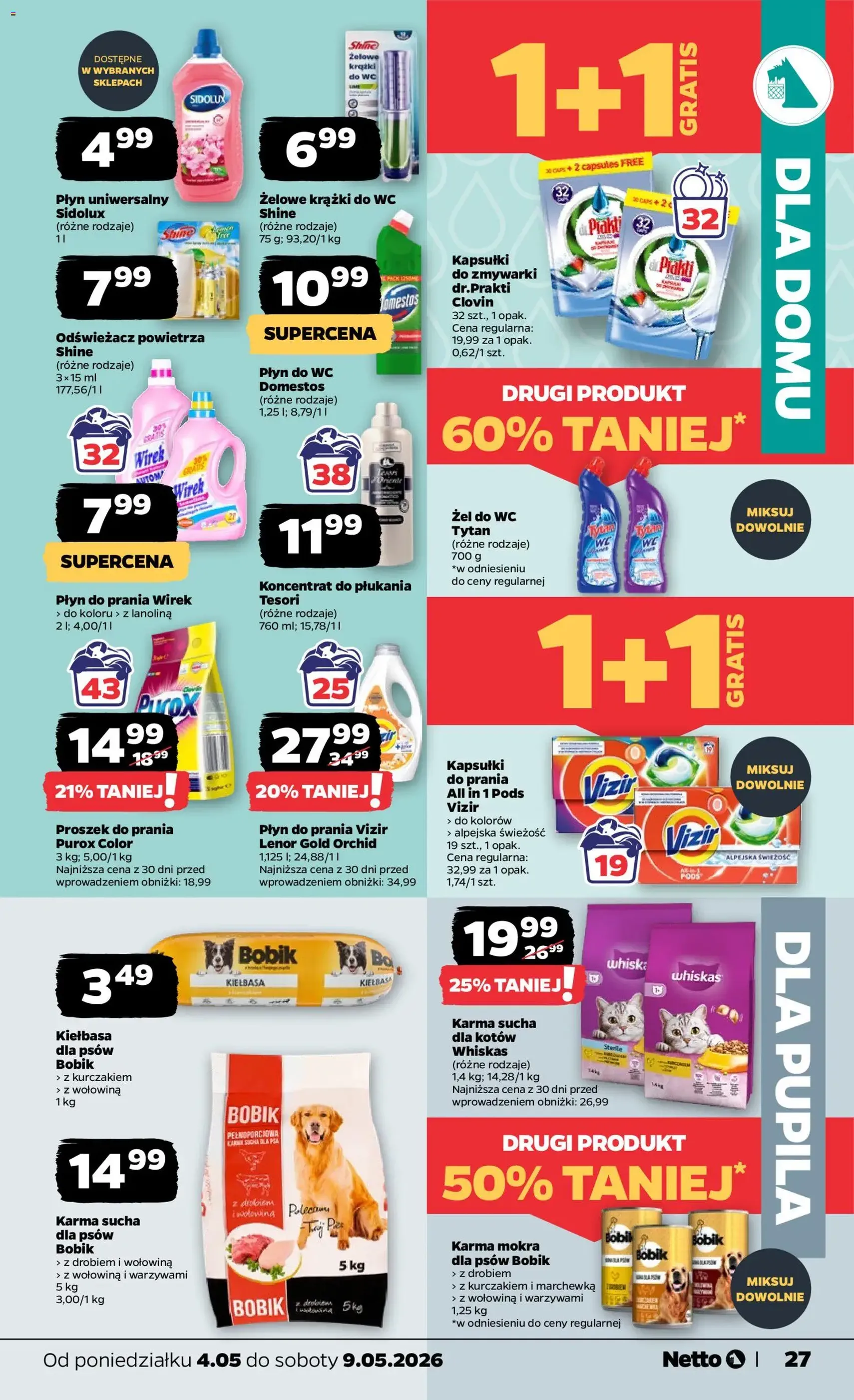 Netto gazetka od poniedziałku spożywcza - ważny gazetka od 04.05.2026 strona 27 z 31