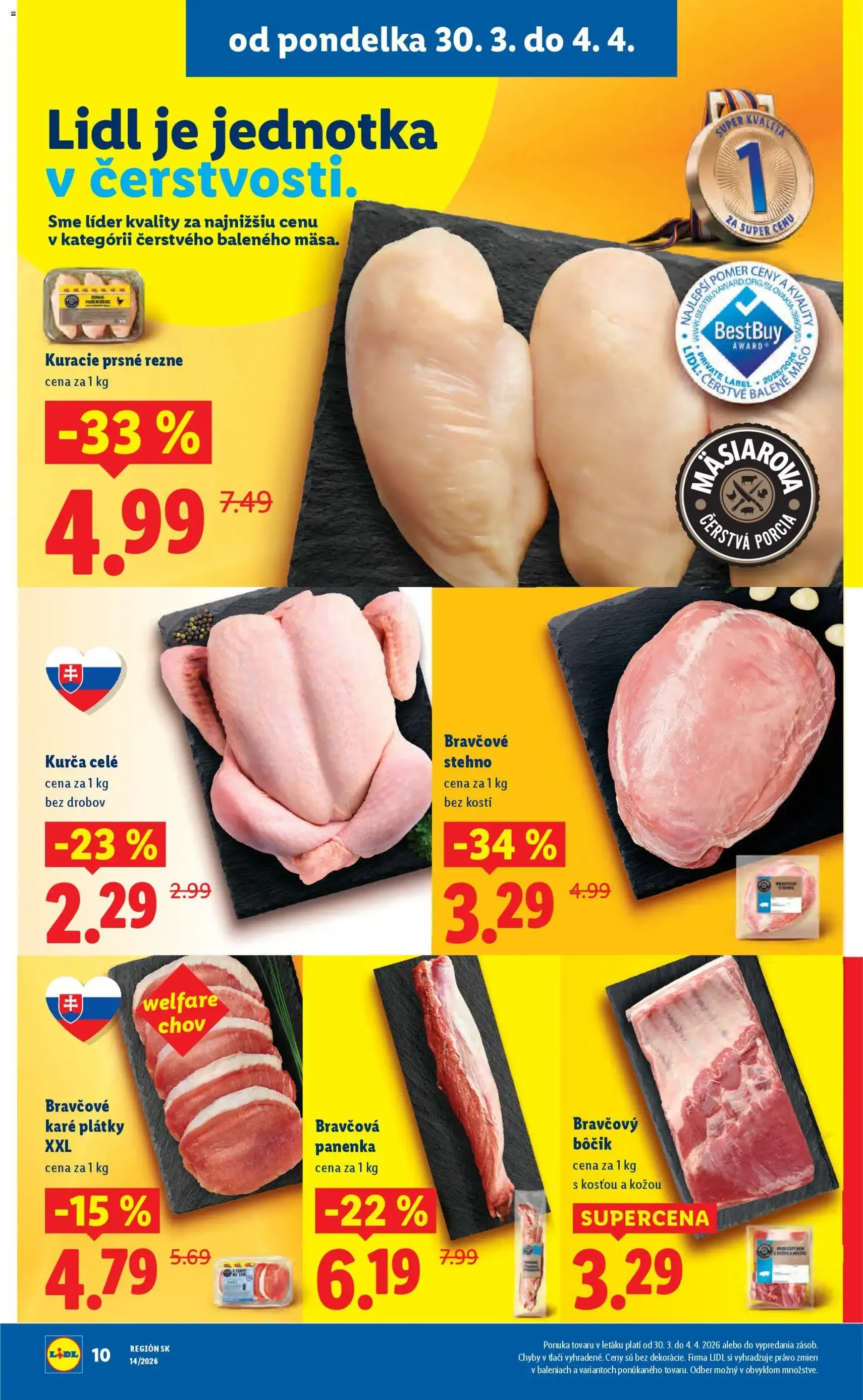 Lidl leták - platný leták od 30.03.2026 strana 10 z 107
