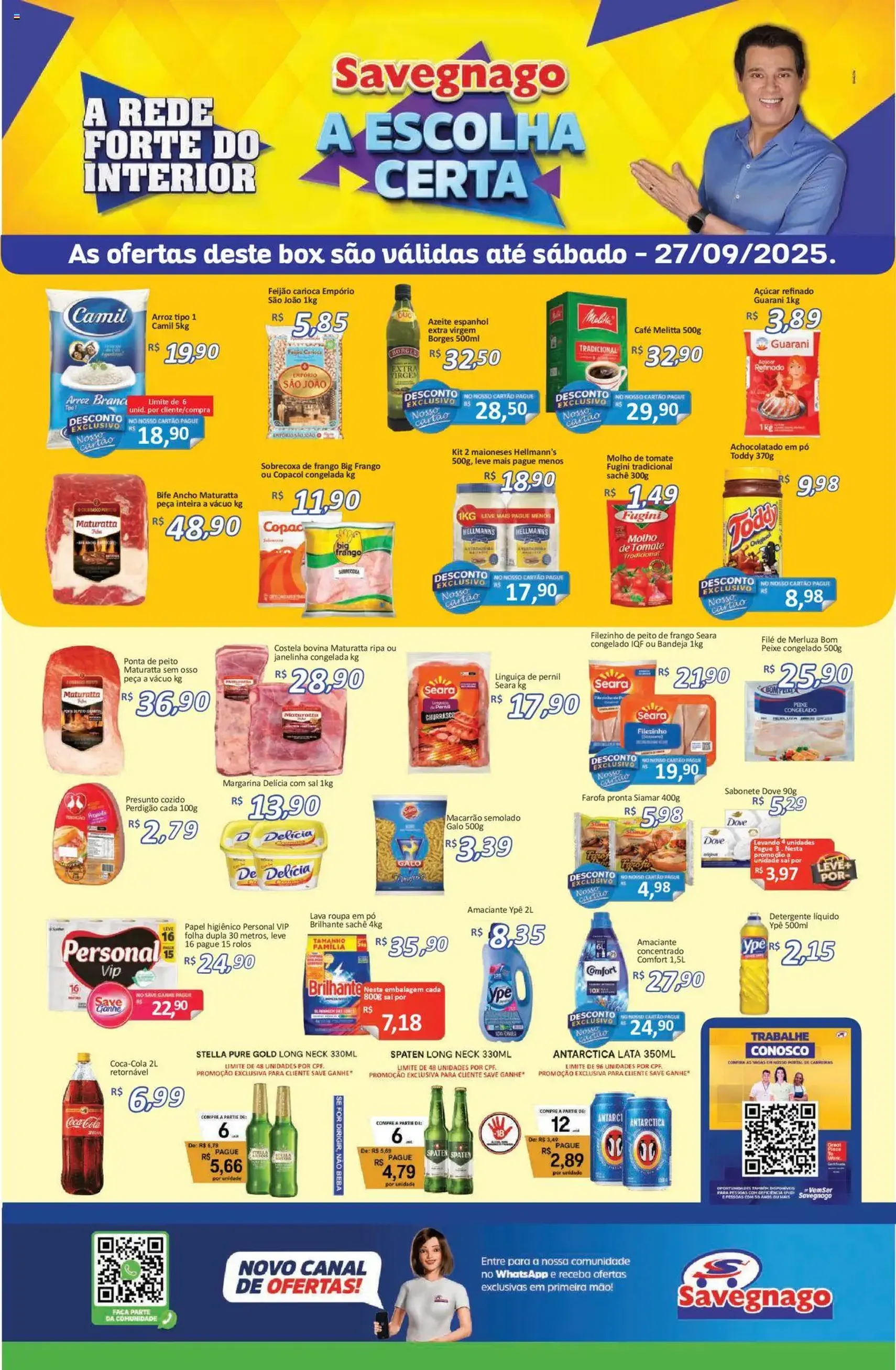 Savegnago - Ofertas da semana - folheto válido a partir de 25/09/2025 página 1 de 4