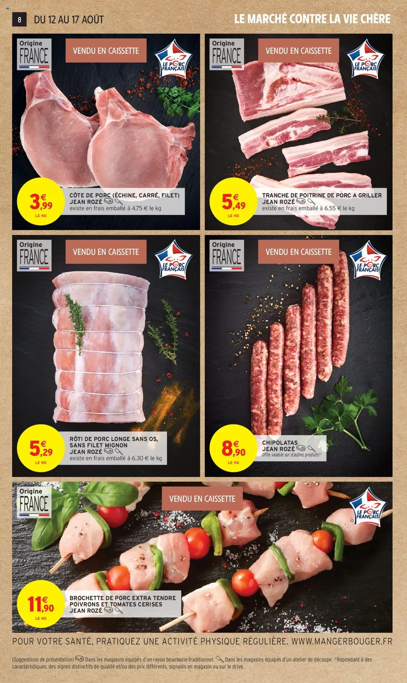Intermarché catalogue semaine 32 - brochure valable à partir du 12/08/2025, page 8 sur 40
