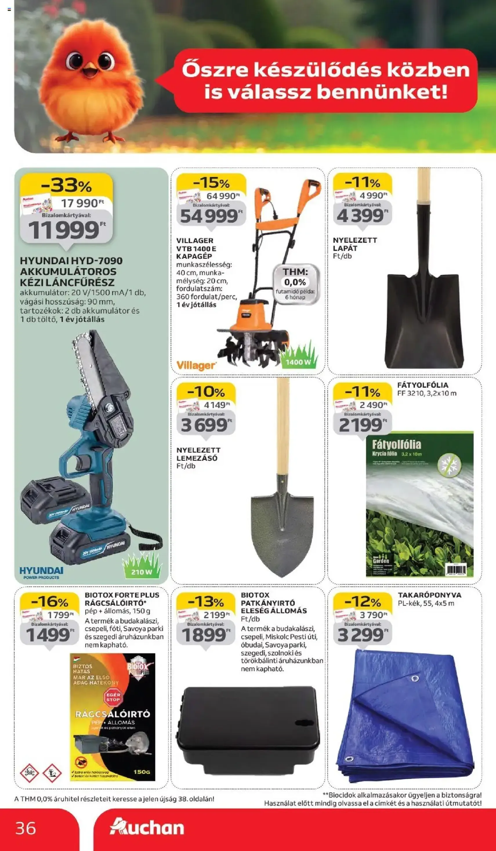 Auchan Akciós újság - 2025.09.11. érvényes szórólap 36 oldal 42 oldalból Auchan Akciós újság - 2025.09.11. érvényes szórólap 36 oldal 42 oldalból