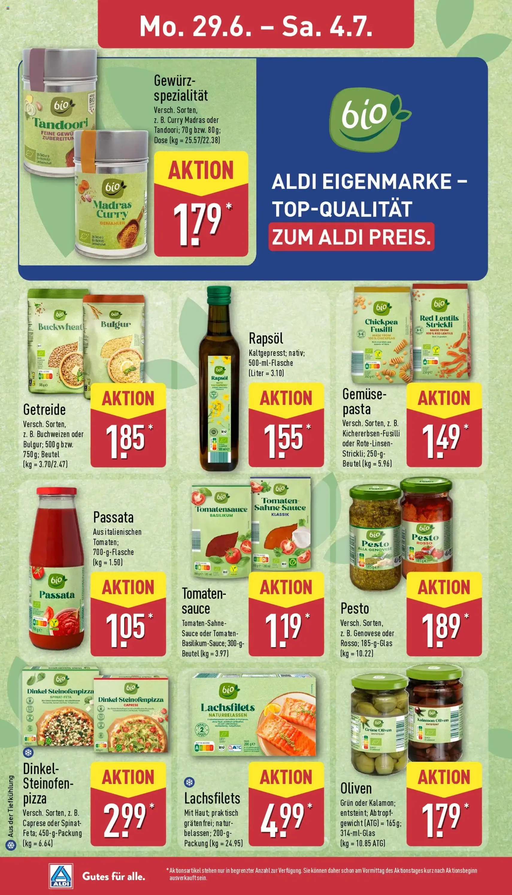 Aldi Prospekt - Gültiger Prospekt ab 29.06.2026, Seite 12 von insgesamt 45